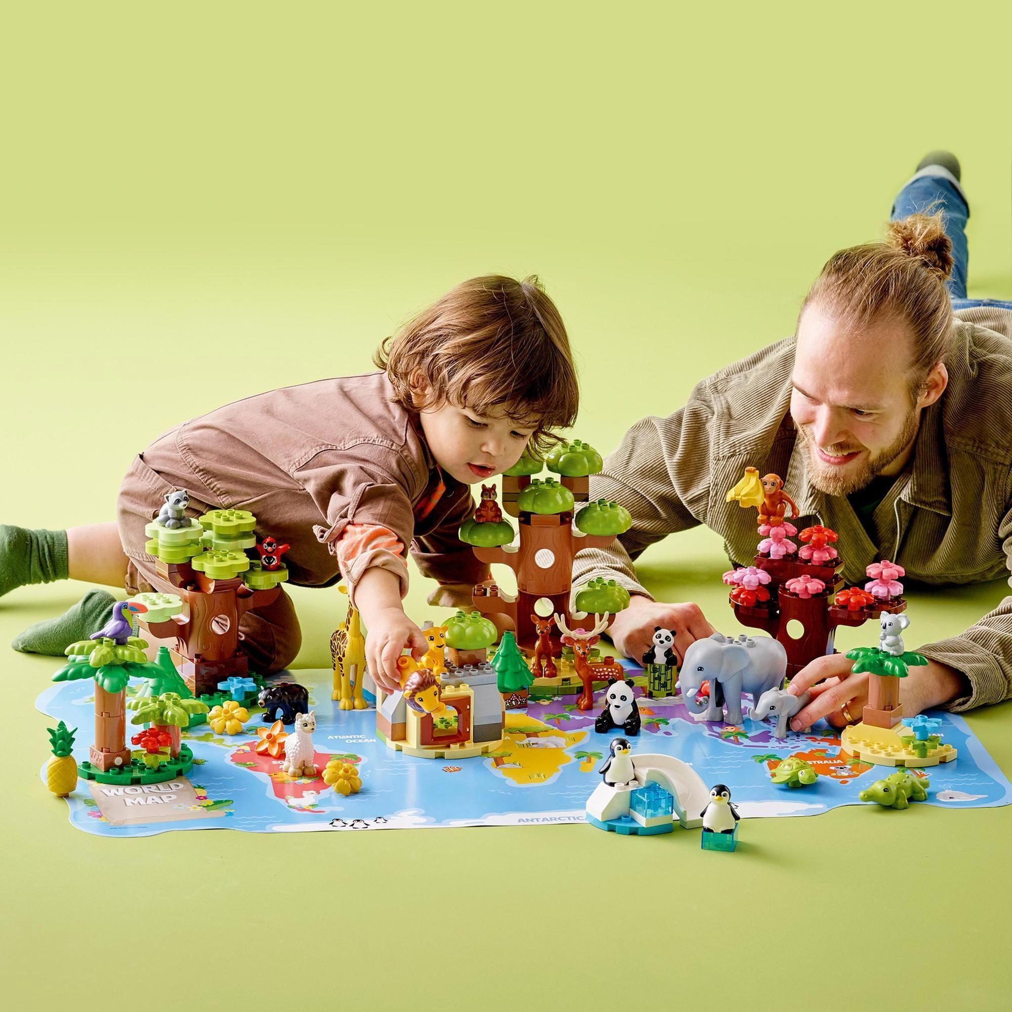 Wilde Tiere der Welt LEGO duplo Mehrfarbig 2000584076109 2