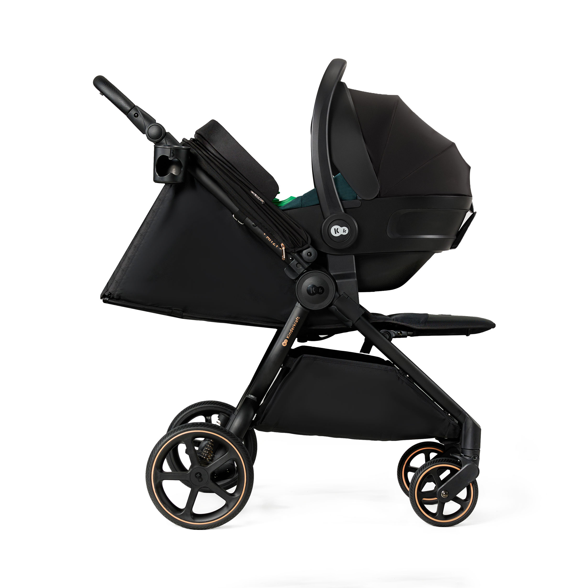 Adapter, Kinderkraft, Schwarz – Produktansicht