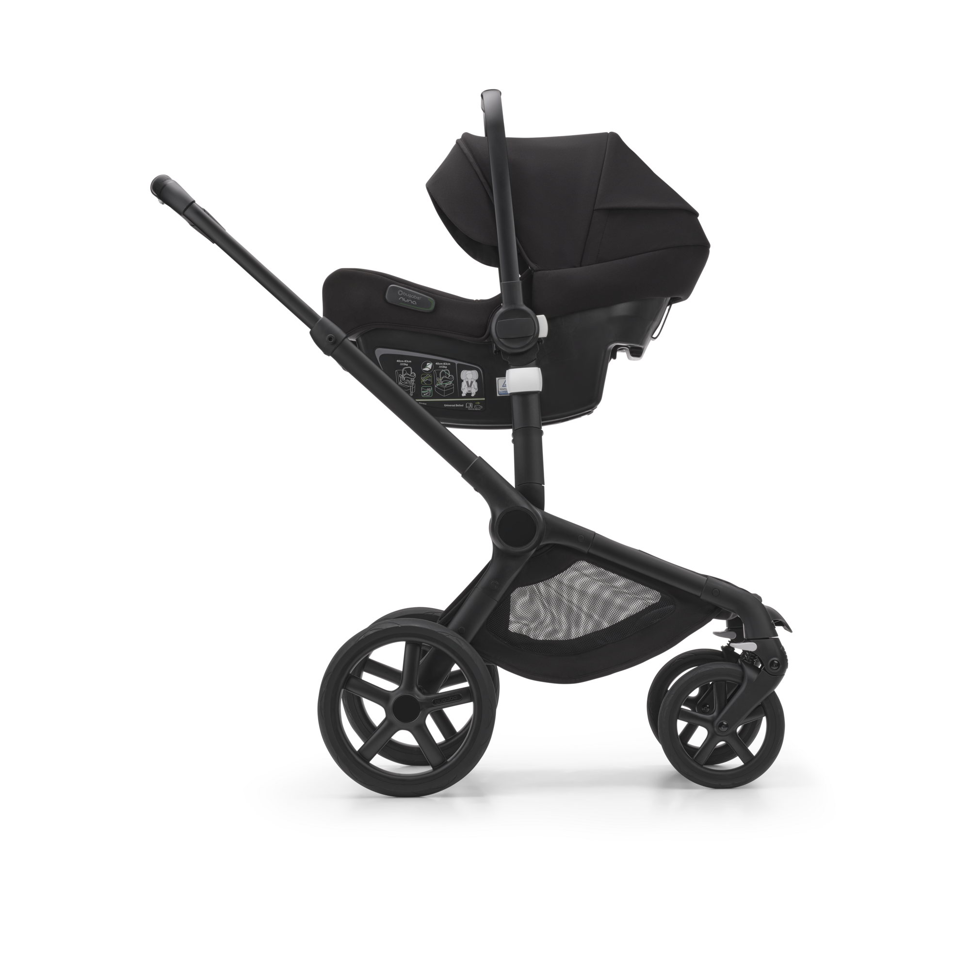 Adapter, bugaboo, Schwarz – Produktansicht