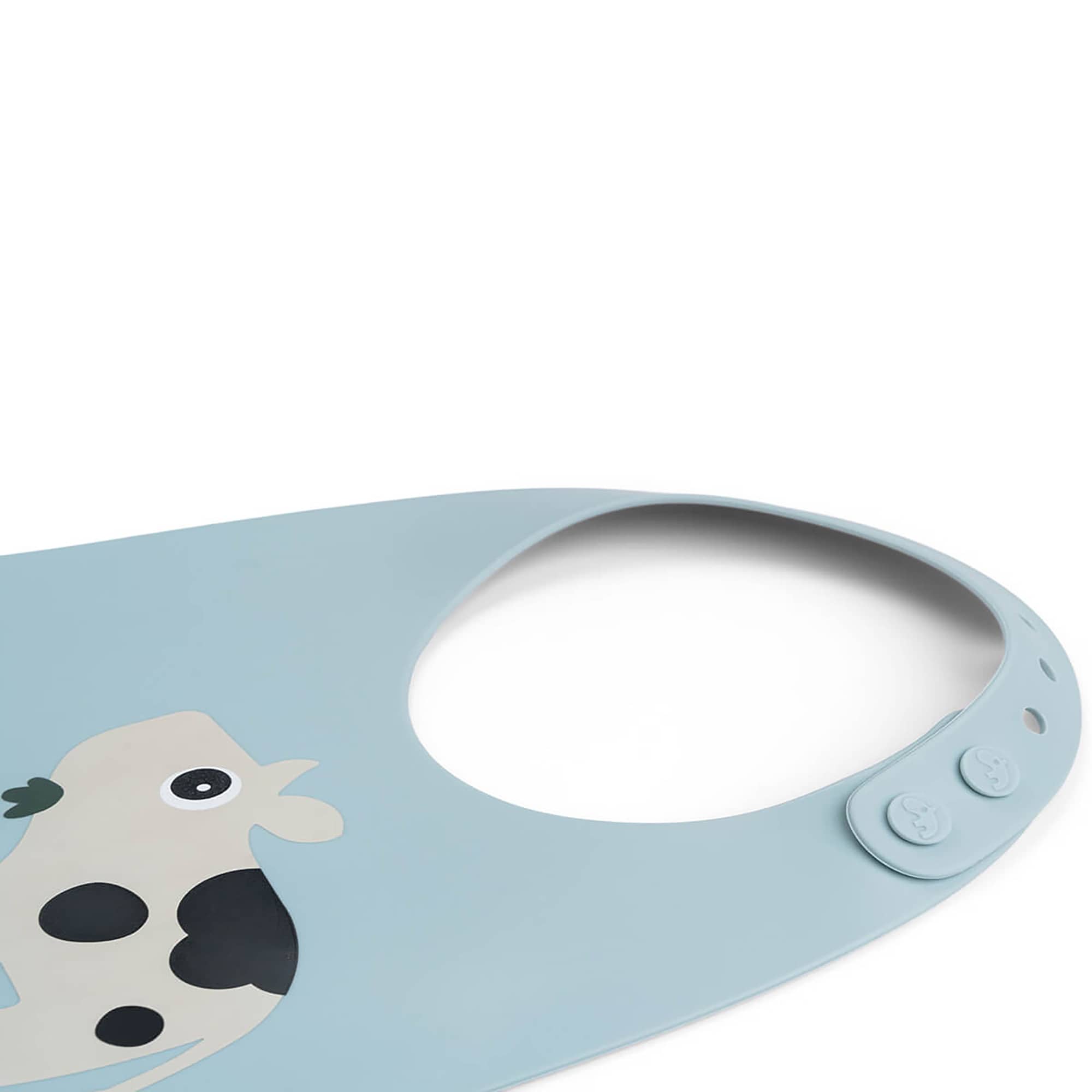 Lätzchen mit Auffangschale, done by deer, Blau – Produktansicht