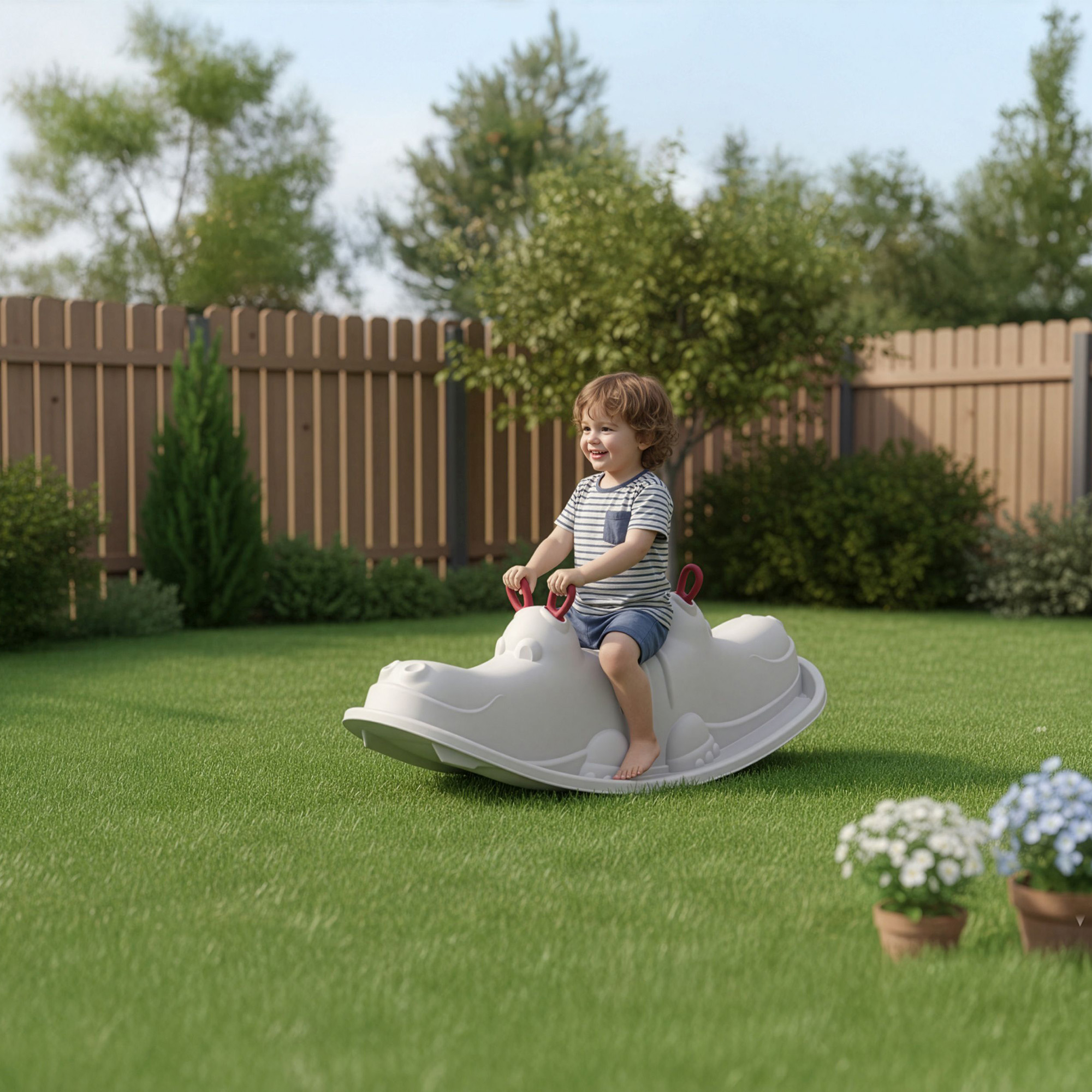 Outdoorspielzeug, vedes, Grau – Besonderheit: ca. 36 x 45,5 x 103,5 cm