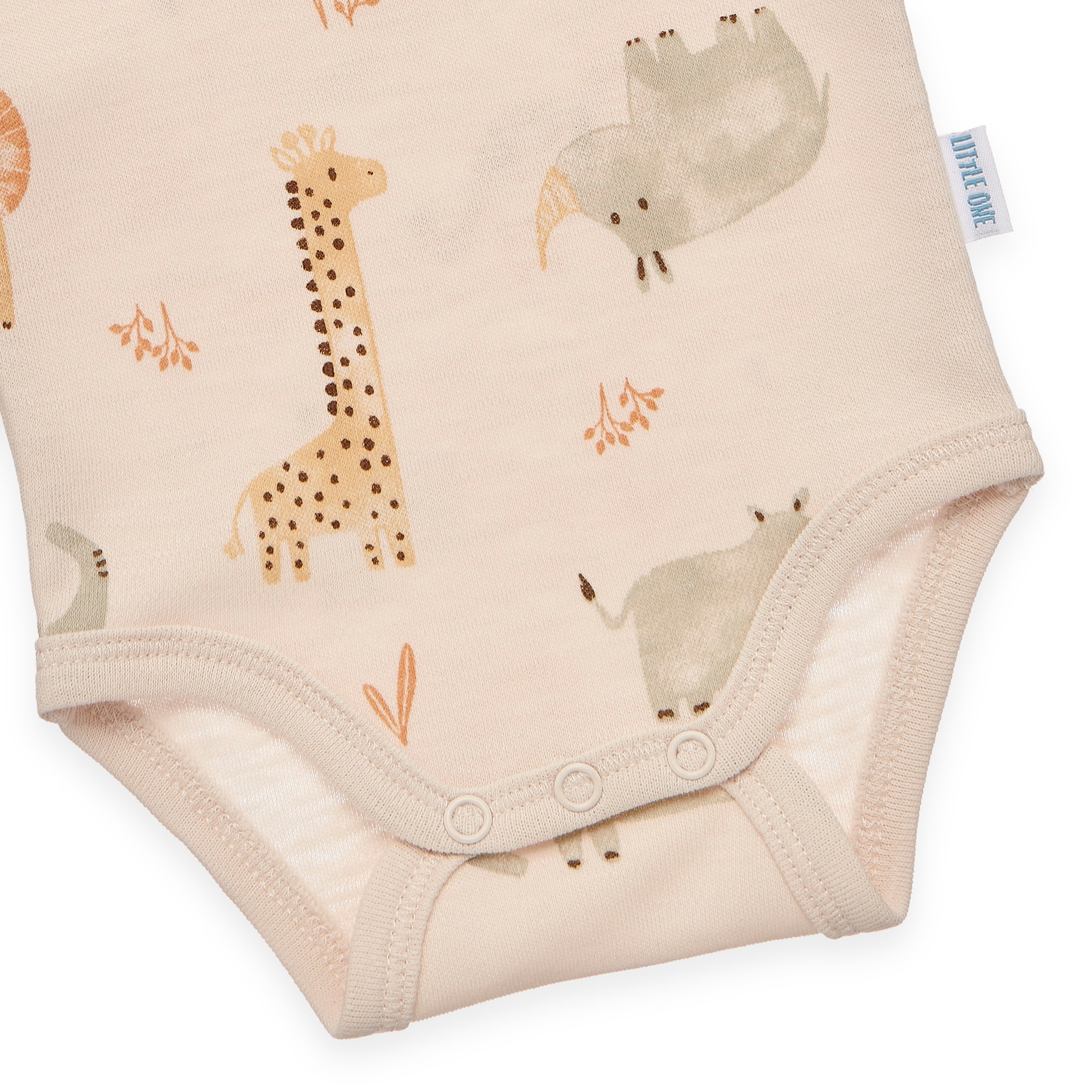 Kurzarmbodys, LITTLE ONE, Beige – Produktansicht