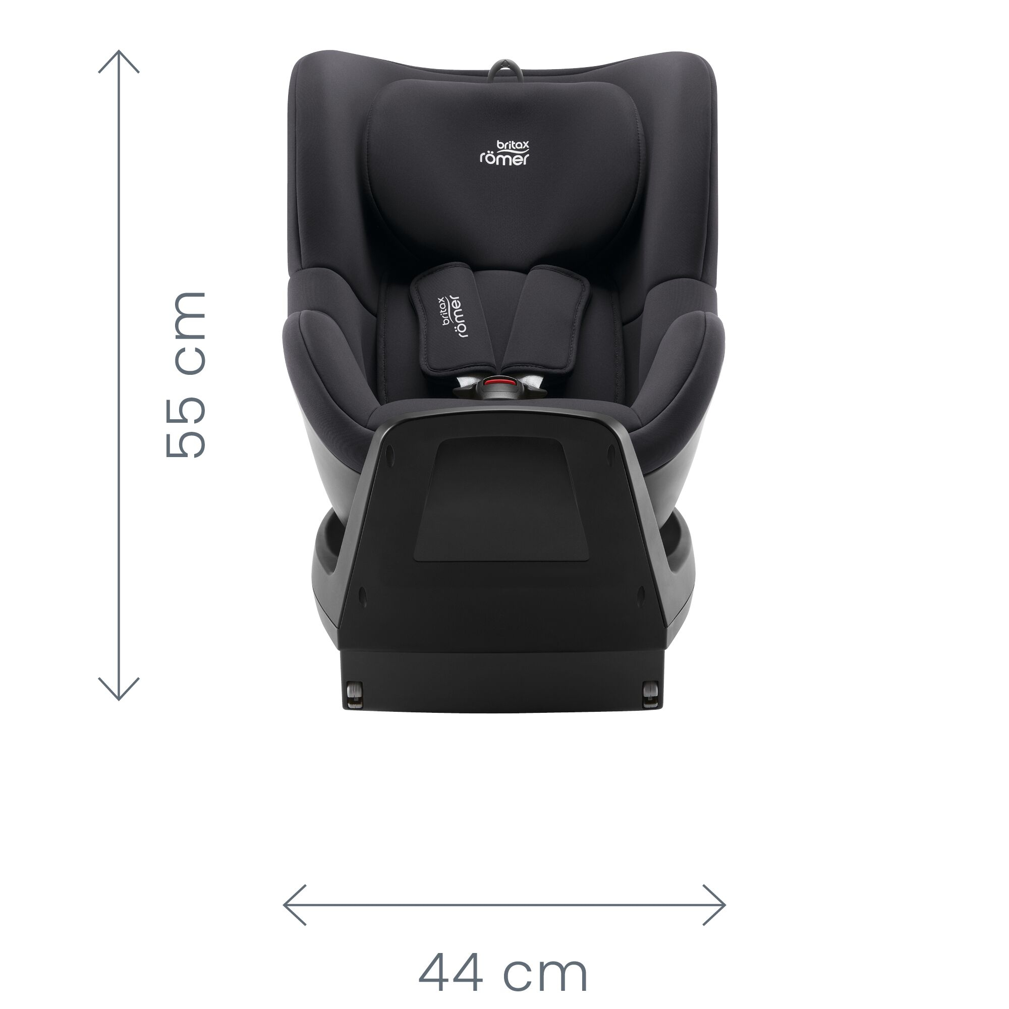 Reboarder 0-18 kg, Gruppe 0+/1, Britax Römer, Grau – Produktansicht