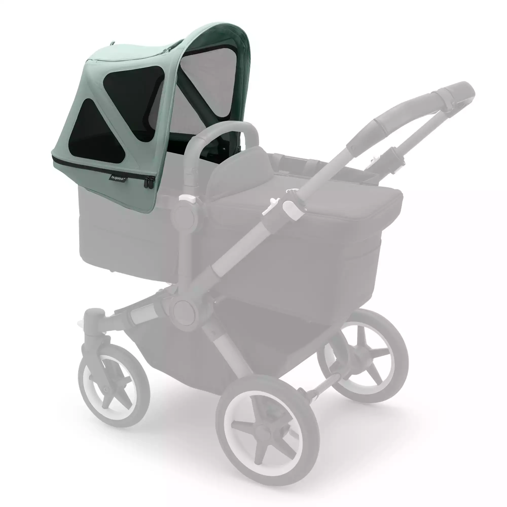 Sonnen- & Insektenschutz Kinderwagen, bugaboo, Grün – Besonderheit: mit Lüftungsfenstern