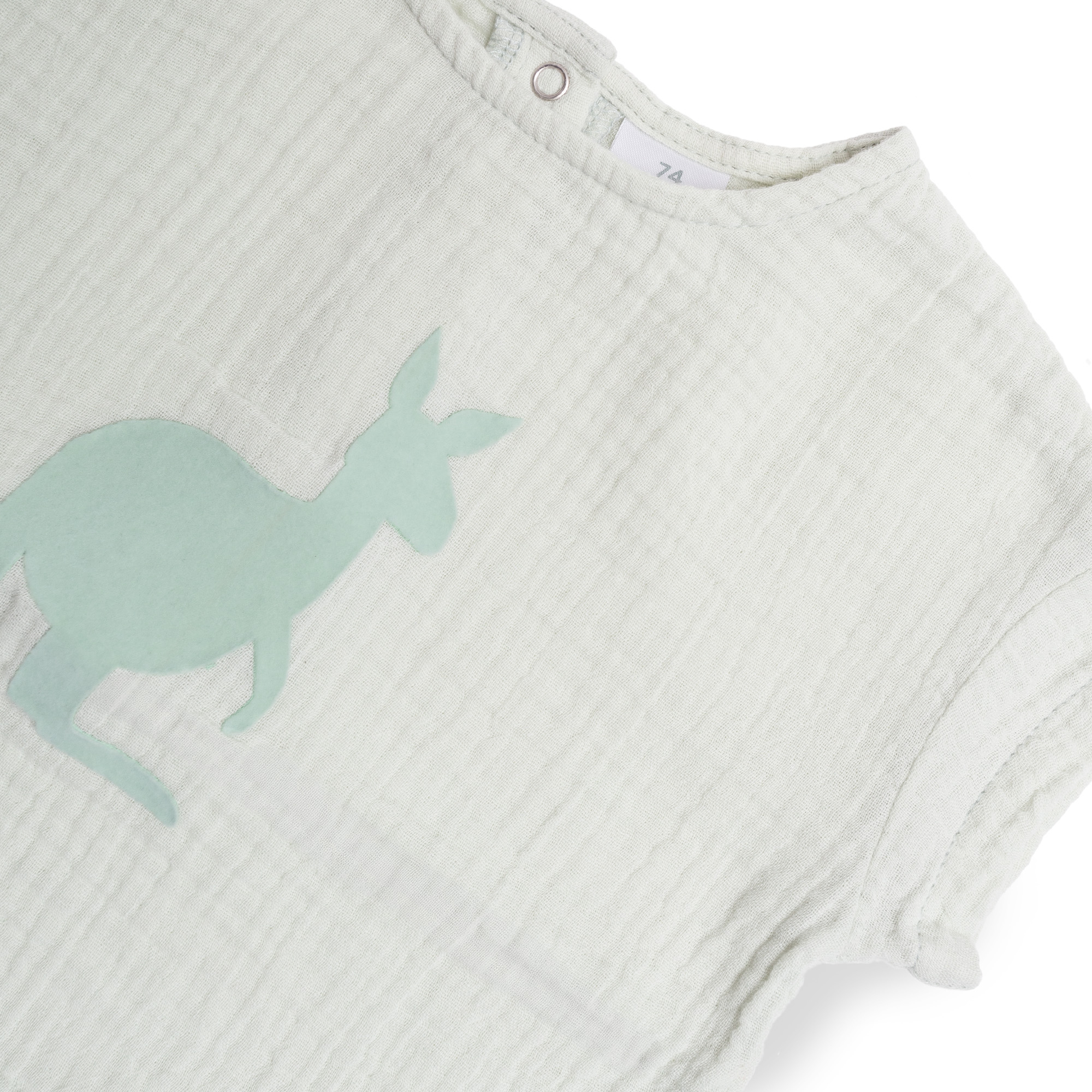 Kurzarmshirts, LITTLE ONE, Grün – Produktansicht