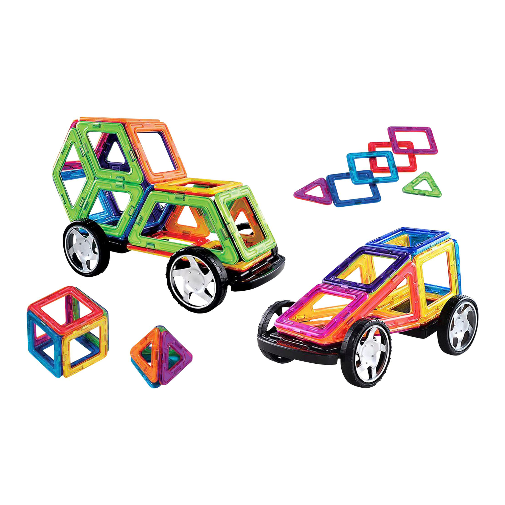 Kinderspiele, Creathek, Mehrfarbig – Besonderheit: 32 farbenfrohe Teile