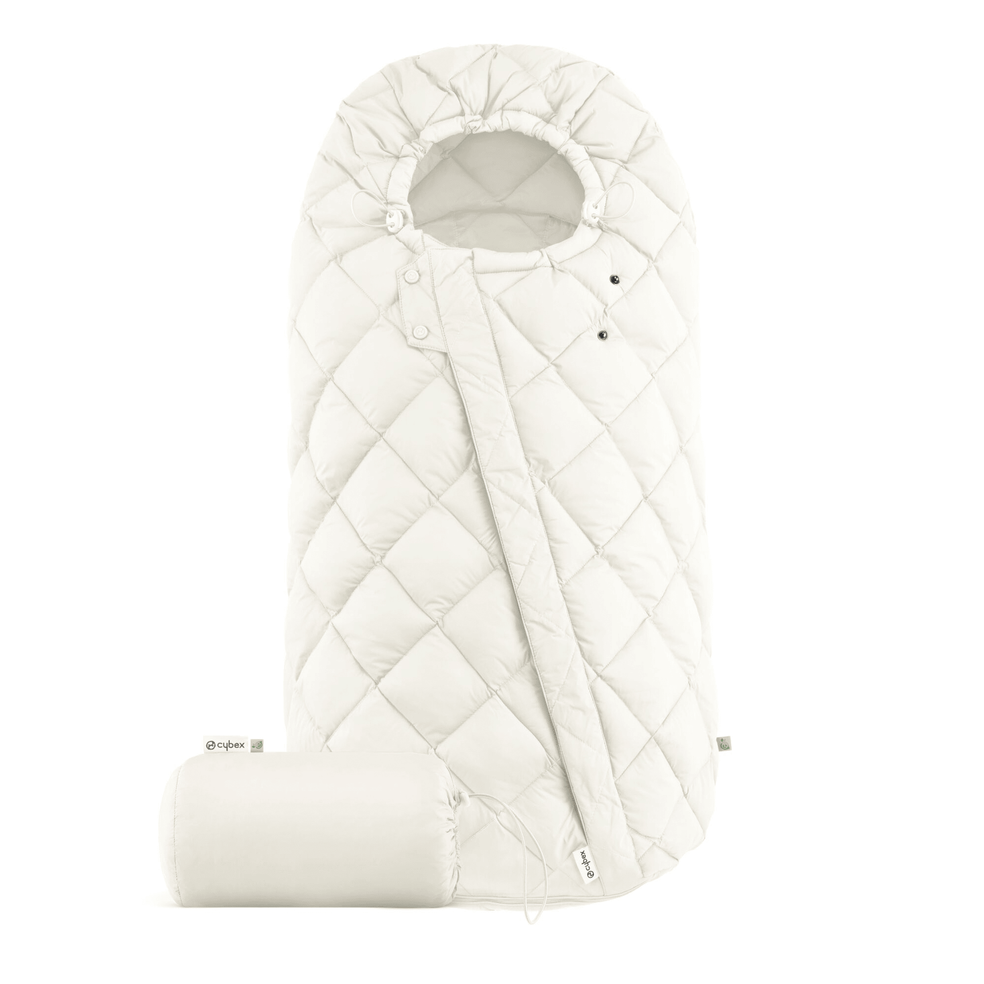 Fußsäcke & Decken, cybex, Beige – Besonderheit: ein Fußsack für vier Jahreszeiten