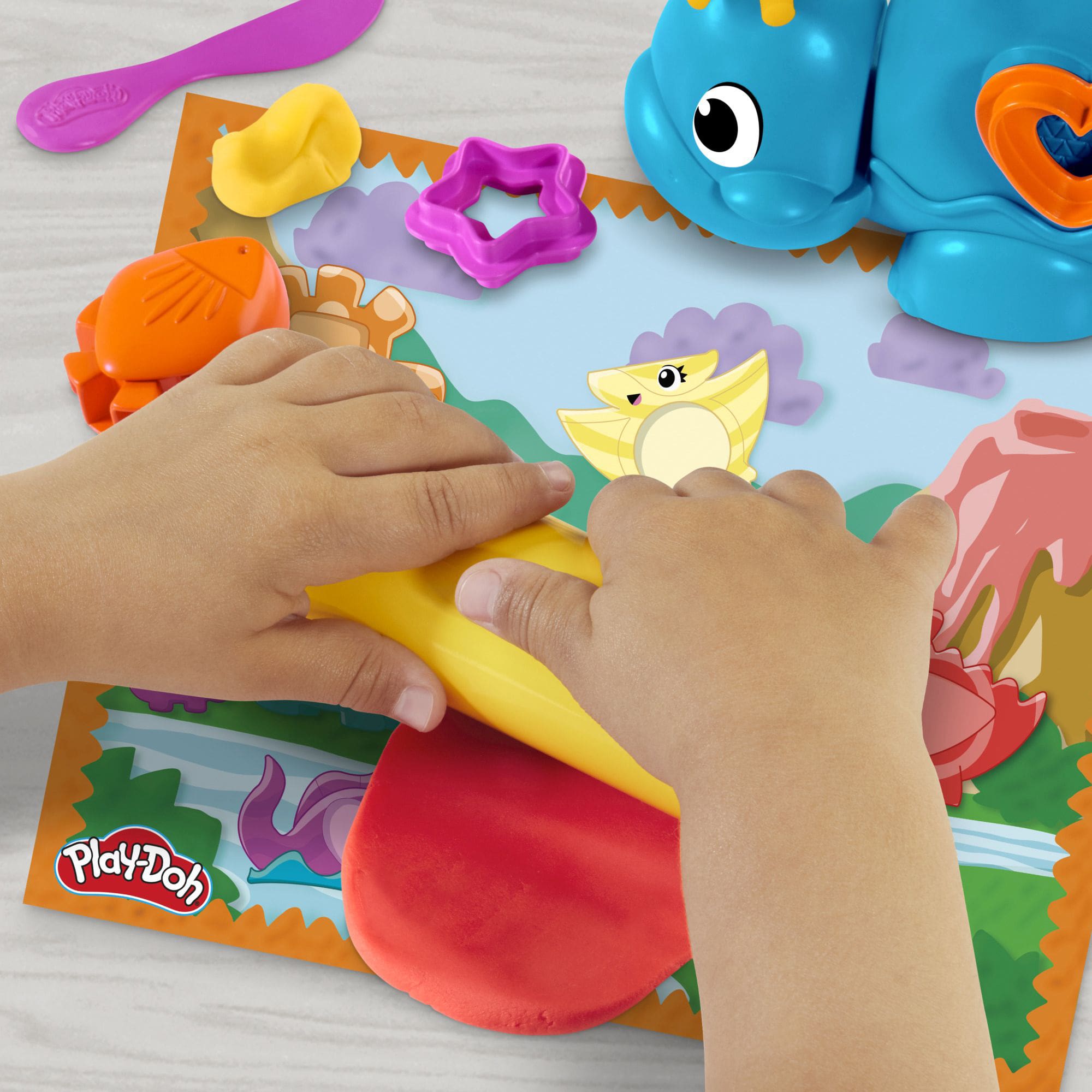 Malen & Kneten, Play-Doh, Mehrfarbig – Produktansicht