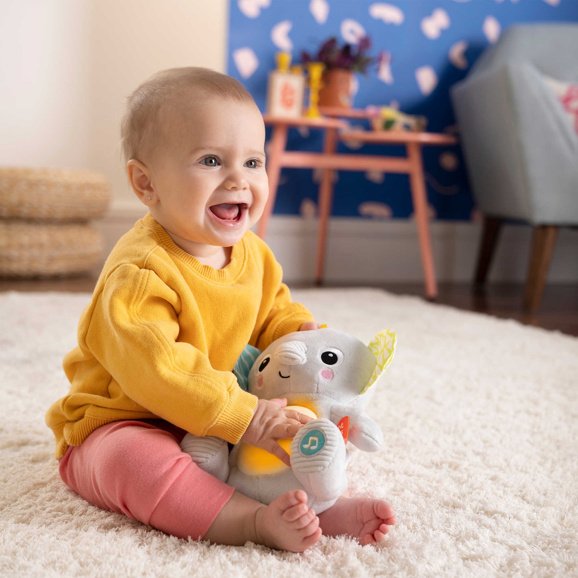 Kuscheltiere, BrightStarts, Mehrfarbig – Produktansicht
