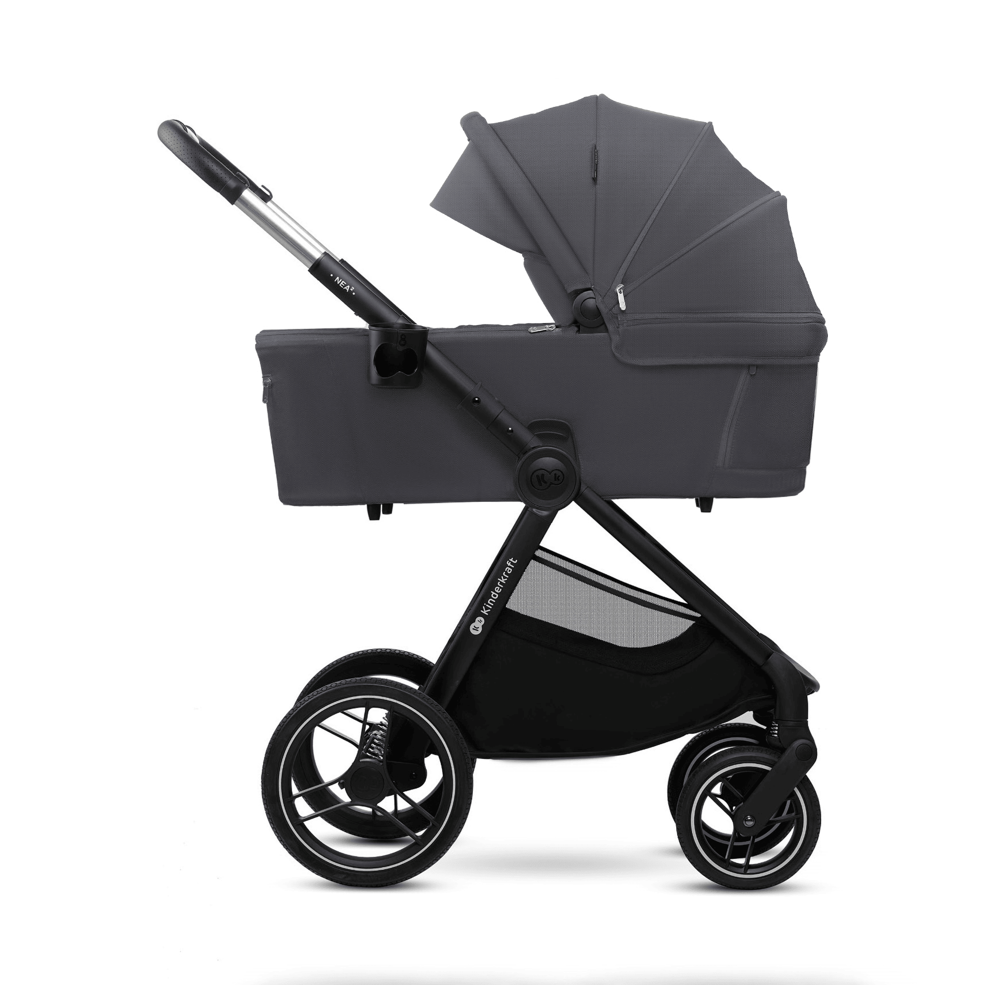 Kombi-Kinderwagen, Kinderkraft, Grau – Produktansicht