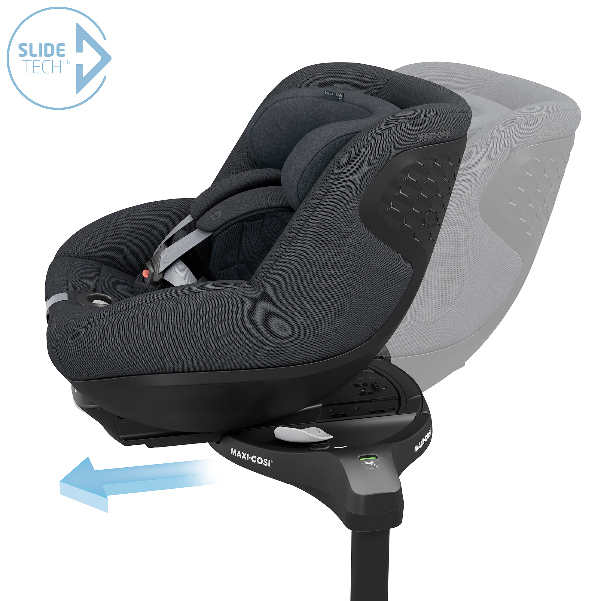 Reboarder 0-18 kg, Gruppe 0+/1, MAXI-COSI Premium, Grau – Produktansicht