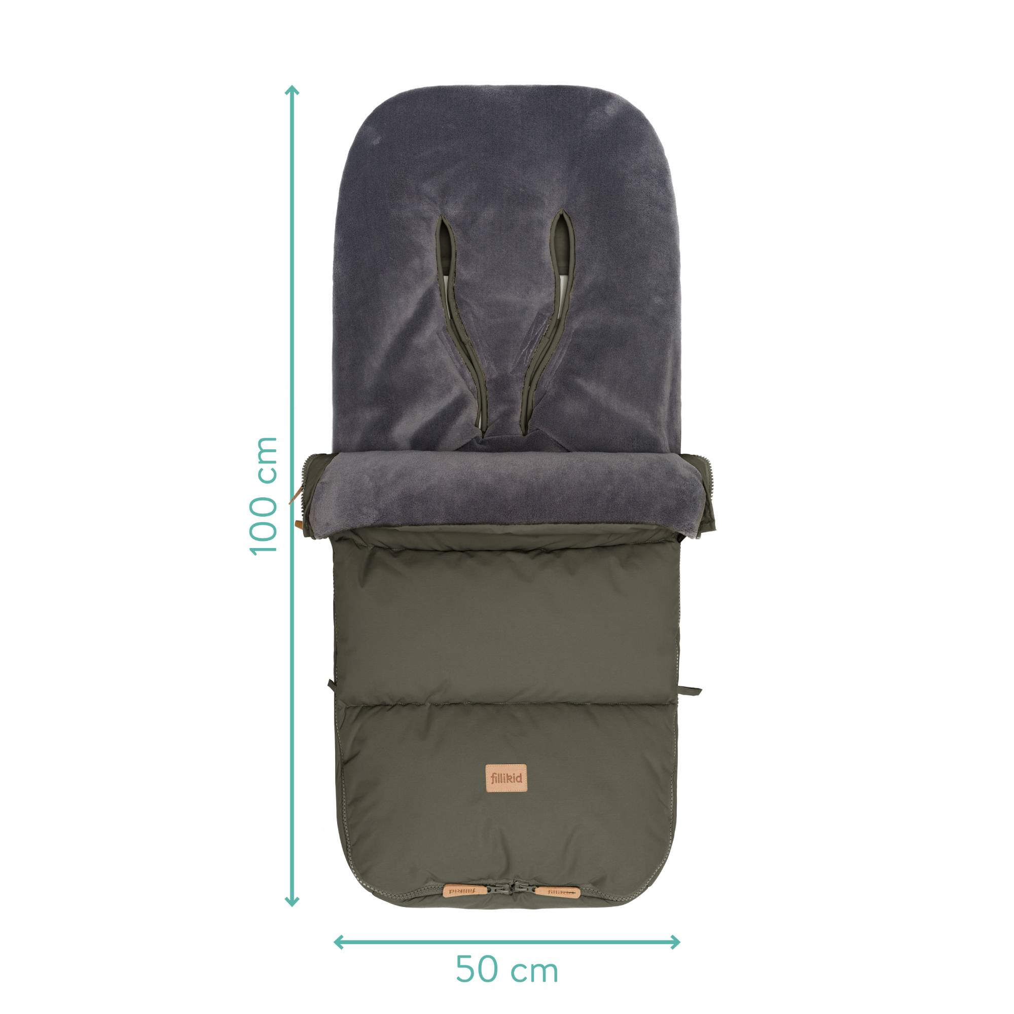 Fußsäcke & Decken, LITTLE ONE, Grün – Produktansicht