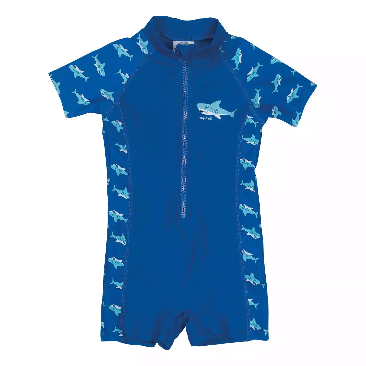 UV-Schutz-Einteiler Hai Playshoes Blau Blau M2000557702707 1