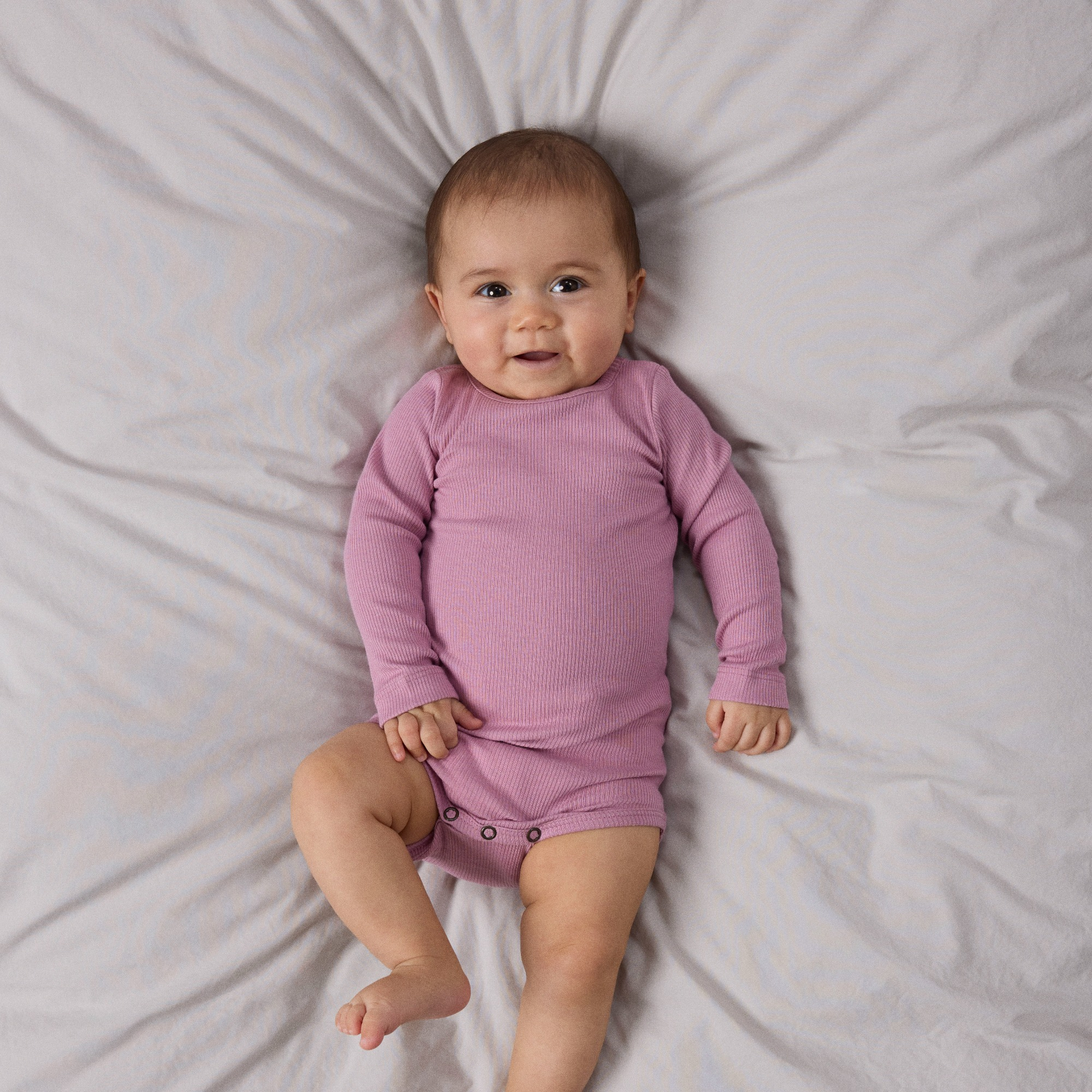 Langarmbodys, name it, Pink – Besonderheit: aus 57% Baumwolle (davon mindestens 50% aus Bio-Baumwolle), 38% Modal TENCEL™, 5% Elasthan