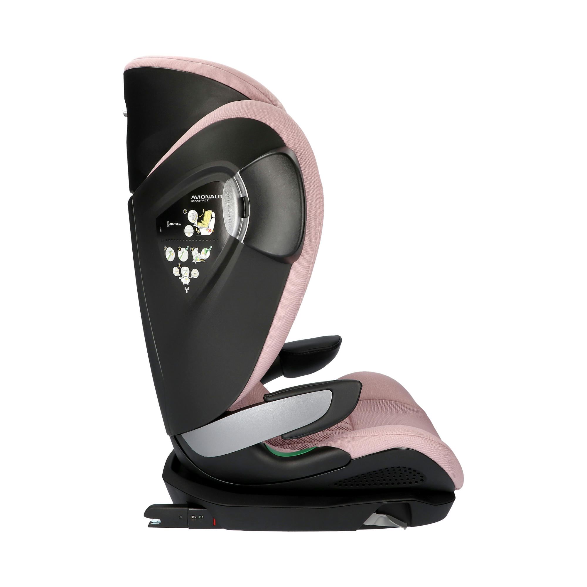 Kindersitze 15-36 kg, Gruppe 2/3, AVIONAUT, Pink – Produktansicht