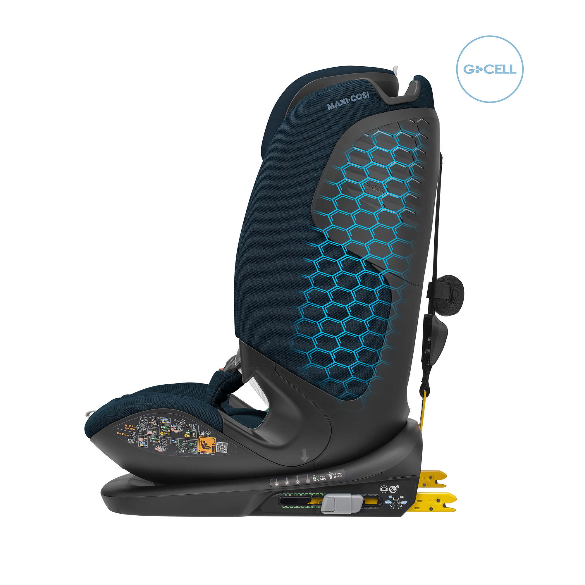 Kindersitze 9-36 kg, Gruppe 1/2/3, MAXI-COSI, Blau – Produktansicht