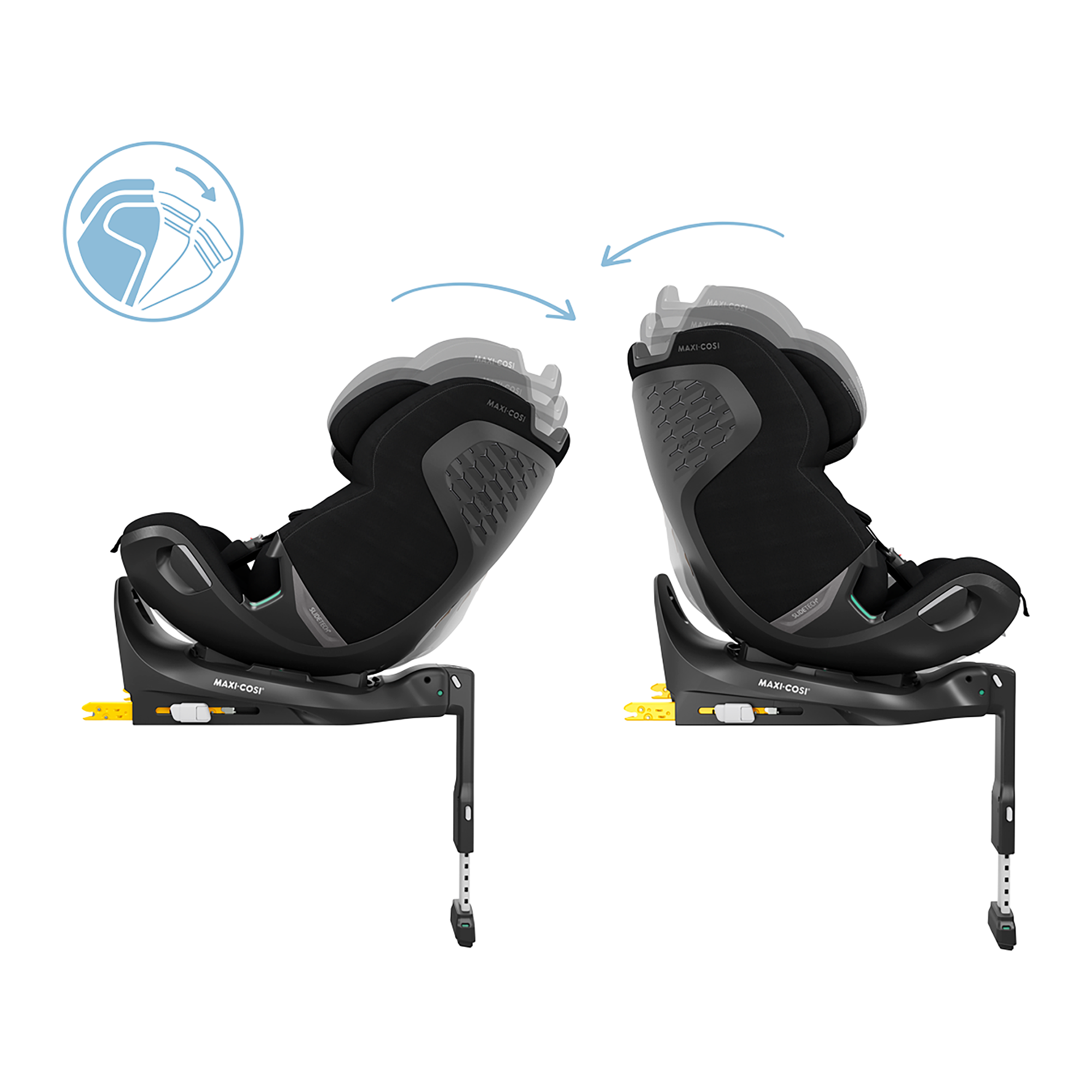 Kindersitze 9-36 kg, Gruppe 1/2/3, MAXI-COSI Premium, Schwarz – Produktansicht