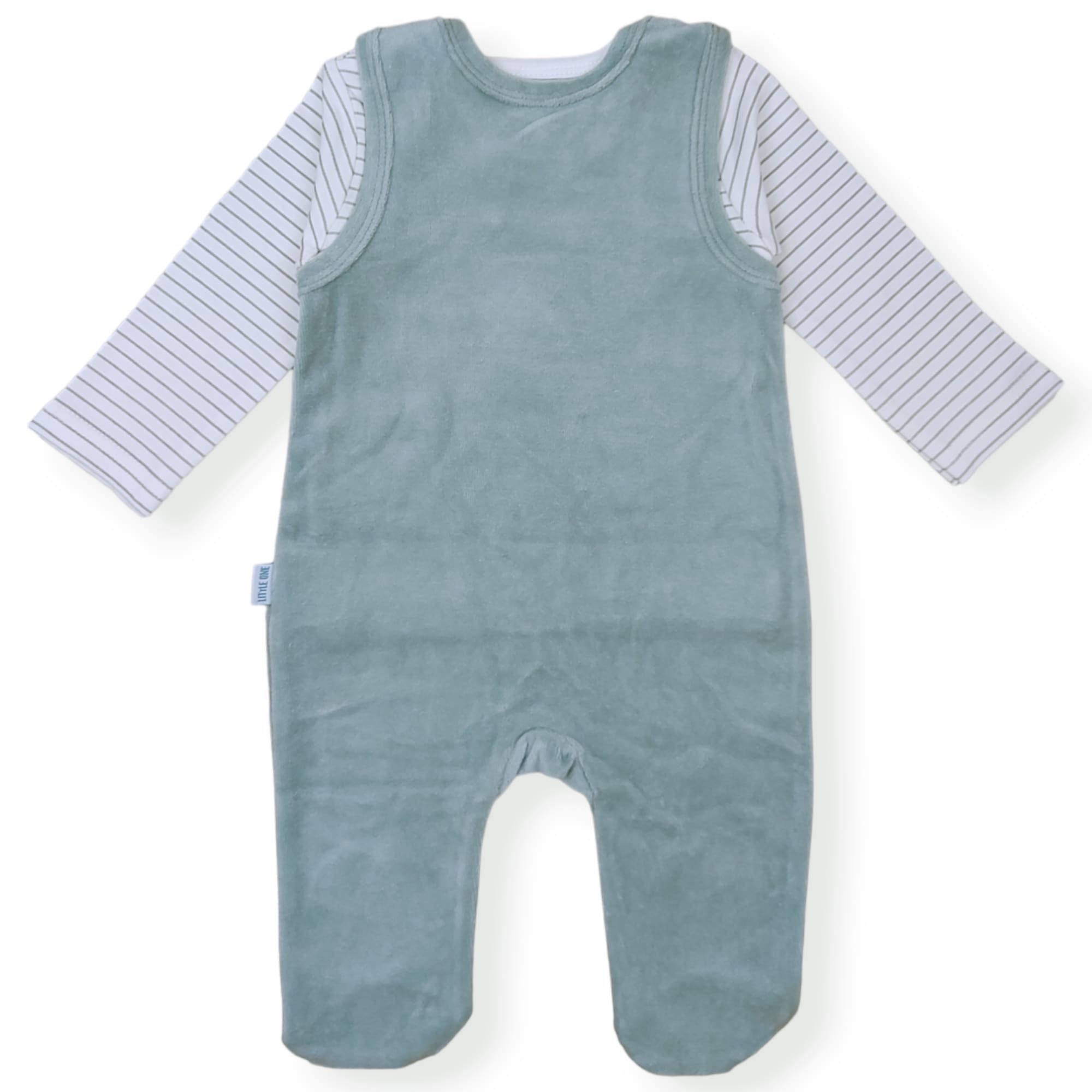 Strampler, LITTLE ONE, Grün – Produktansicht