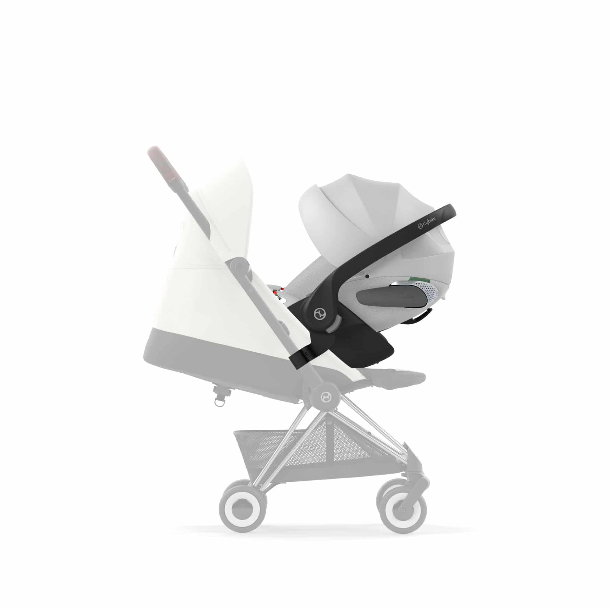Babyschalen 0-13 kg, Gruppe 0+, cybex PLATINUM, Weiß – Produktansicht