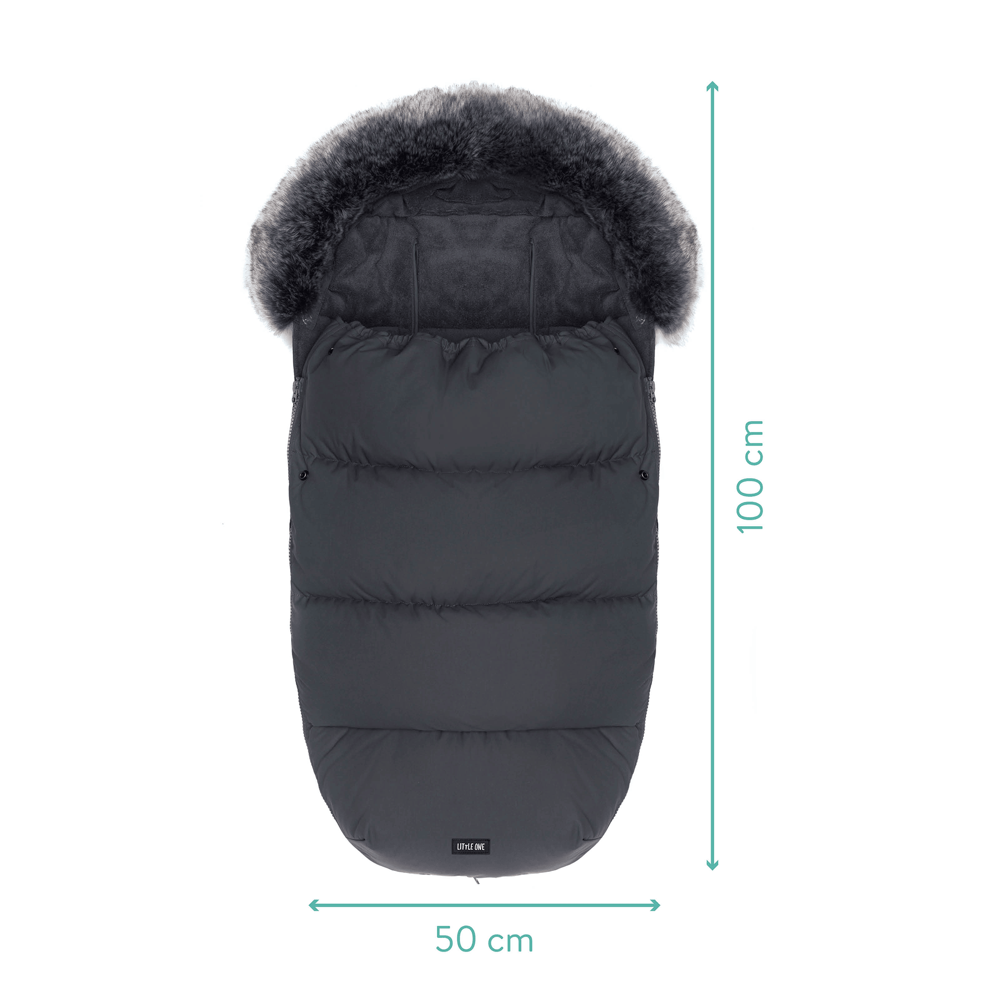Fußsäcke & Decken, LITTLE ONE, Grau – Produktansicht