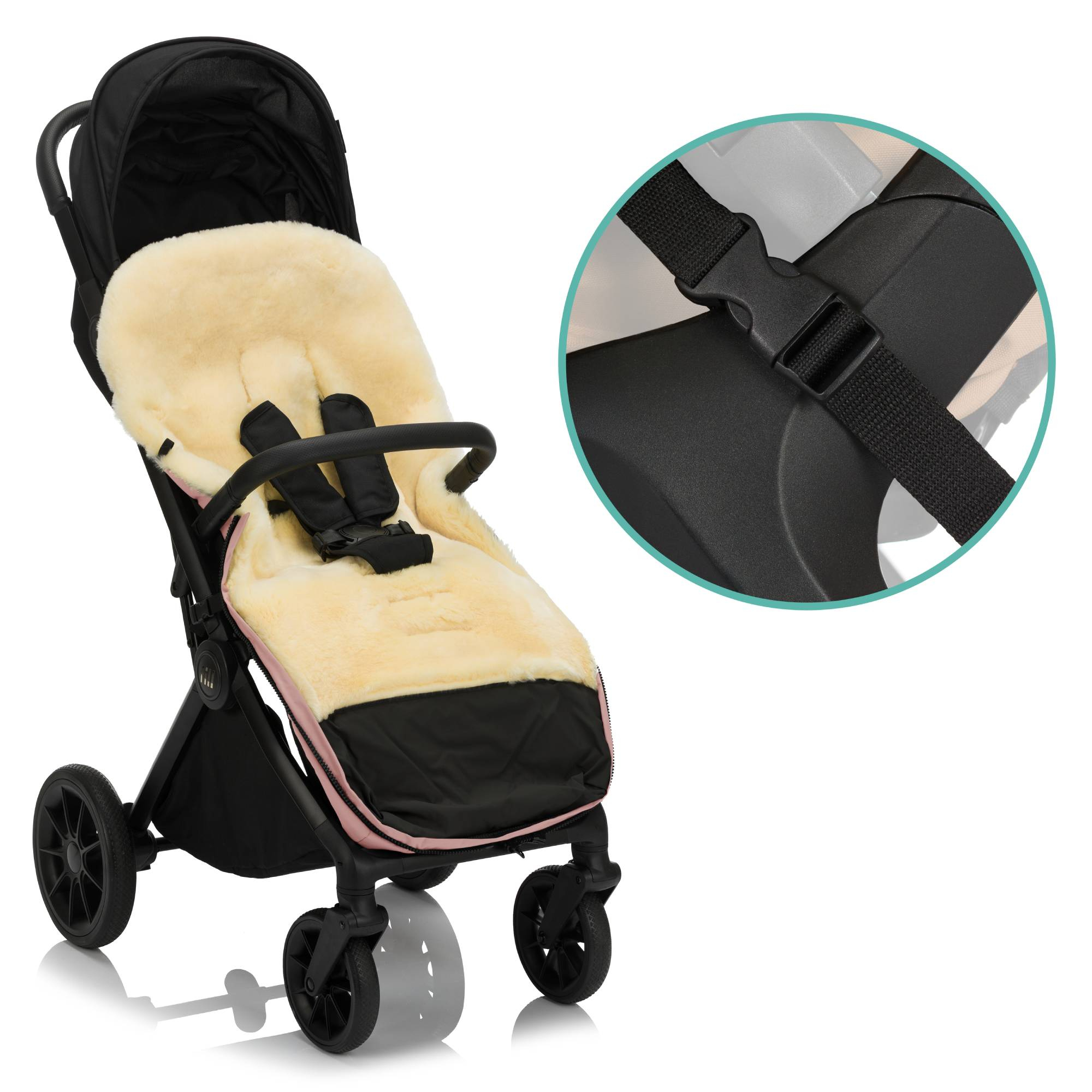 Fußsäcke & Decken, LITTLE ONE, Pink – Produktansicht