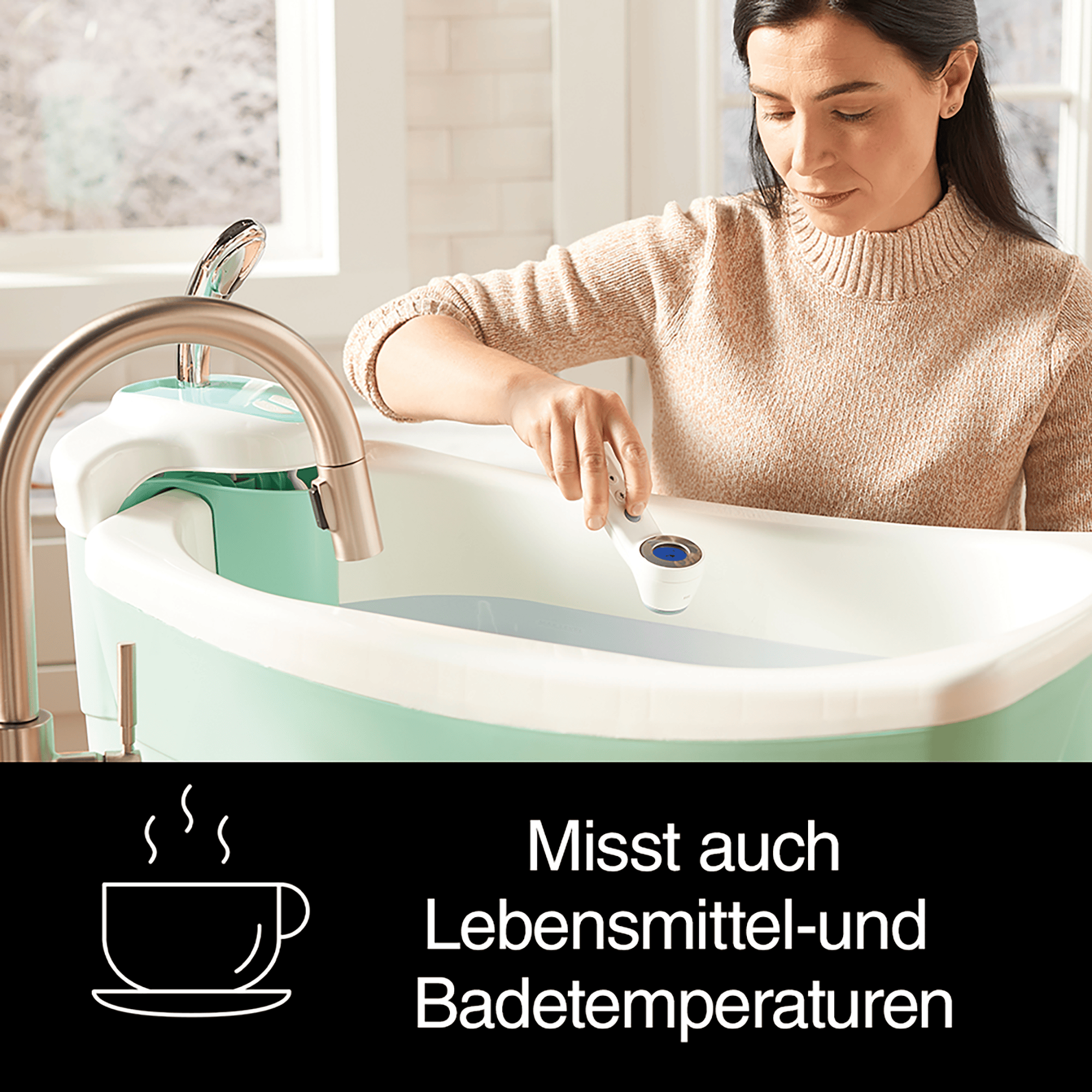 Fieberthermometer, BRAUN, Weiß – Produktansicht