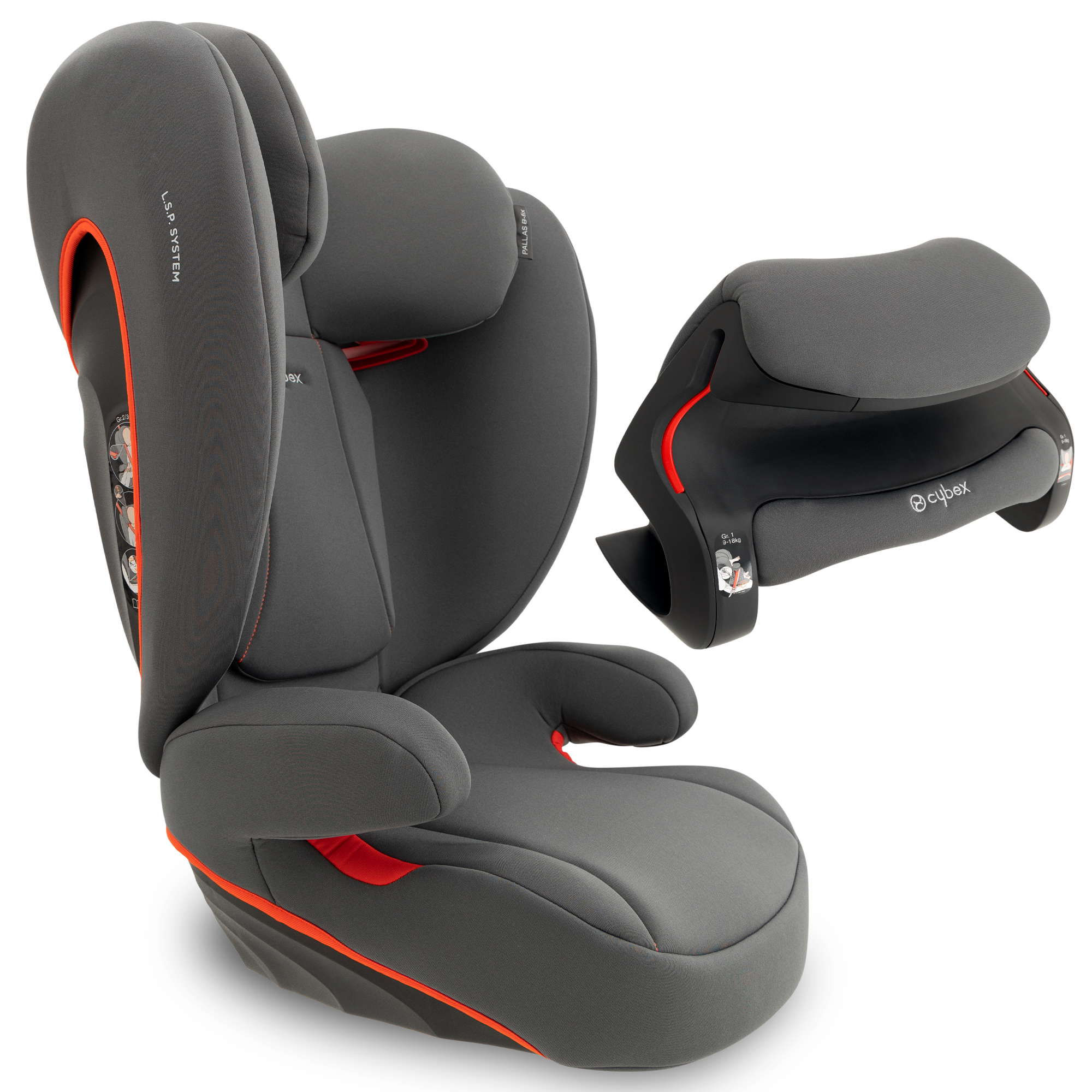 Kindersitze 9-36 kg, Gruppe 1/2/3, cybex – Produktansicht