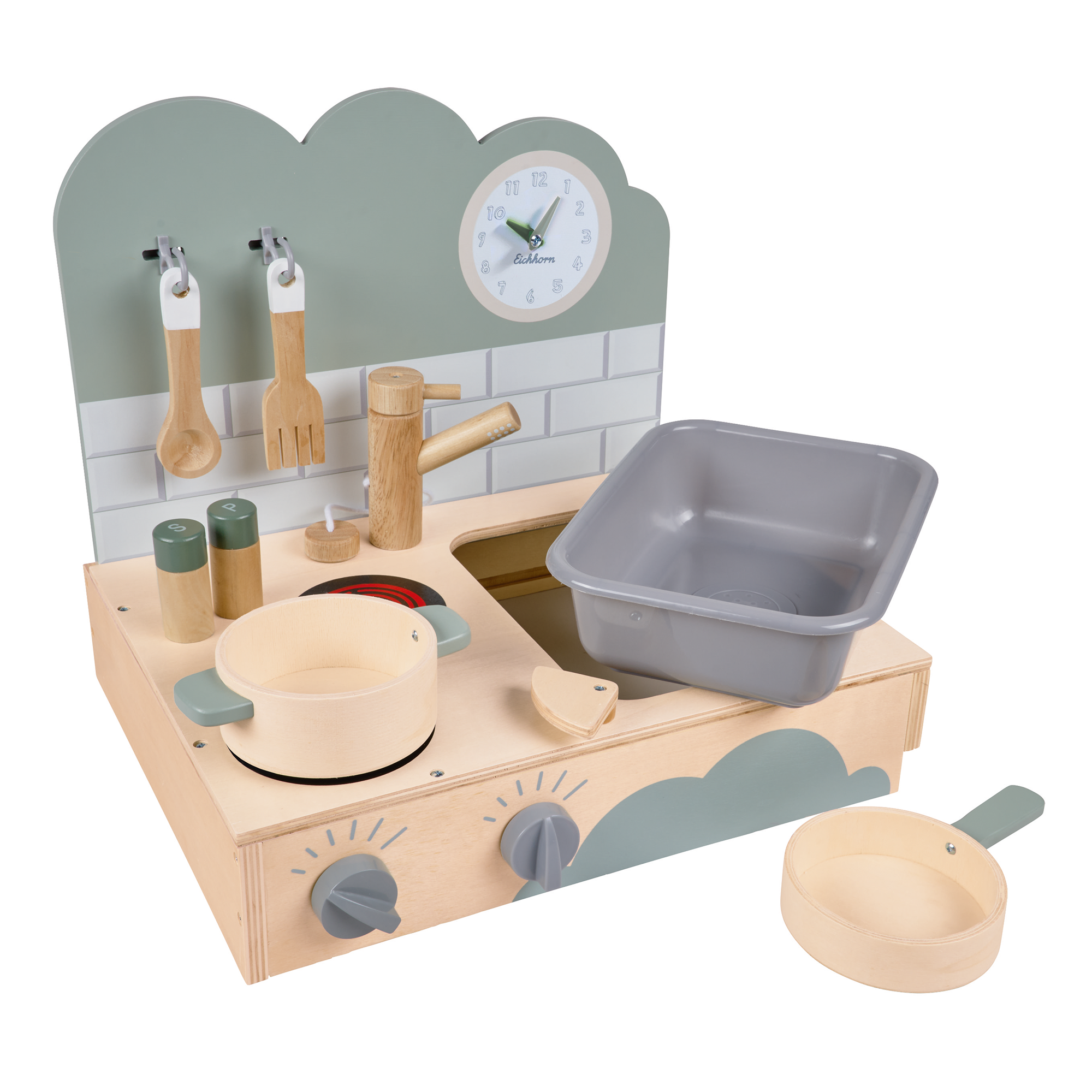 Holzspielzeug, Eichhorn, Braun – Produktansicht