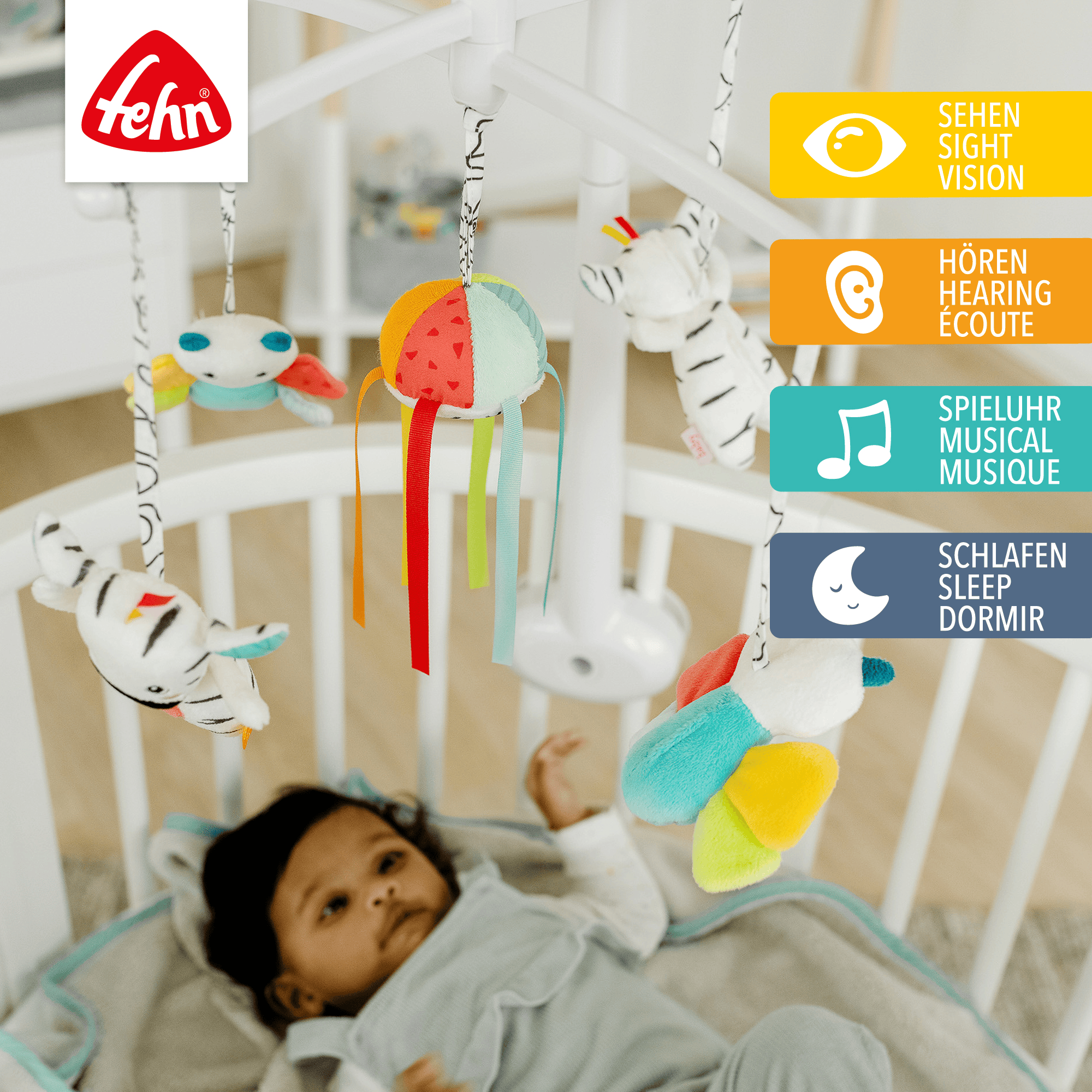 Mobilés, fehn, Mehrfarbig – Produktansicht