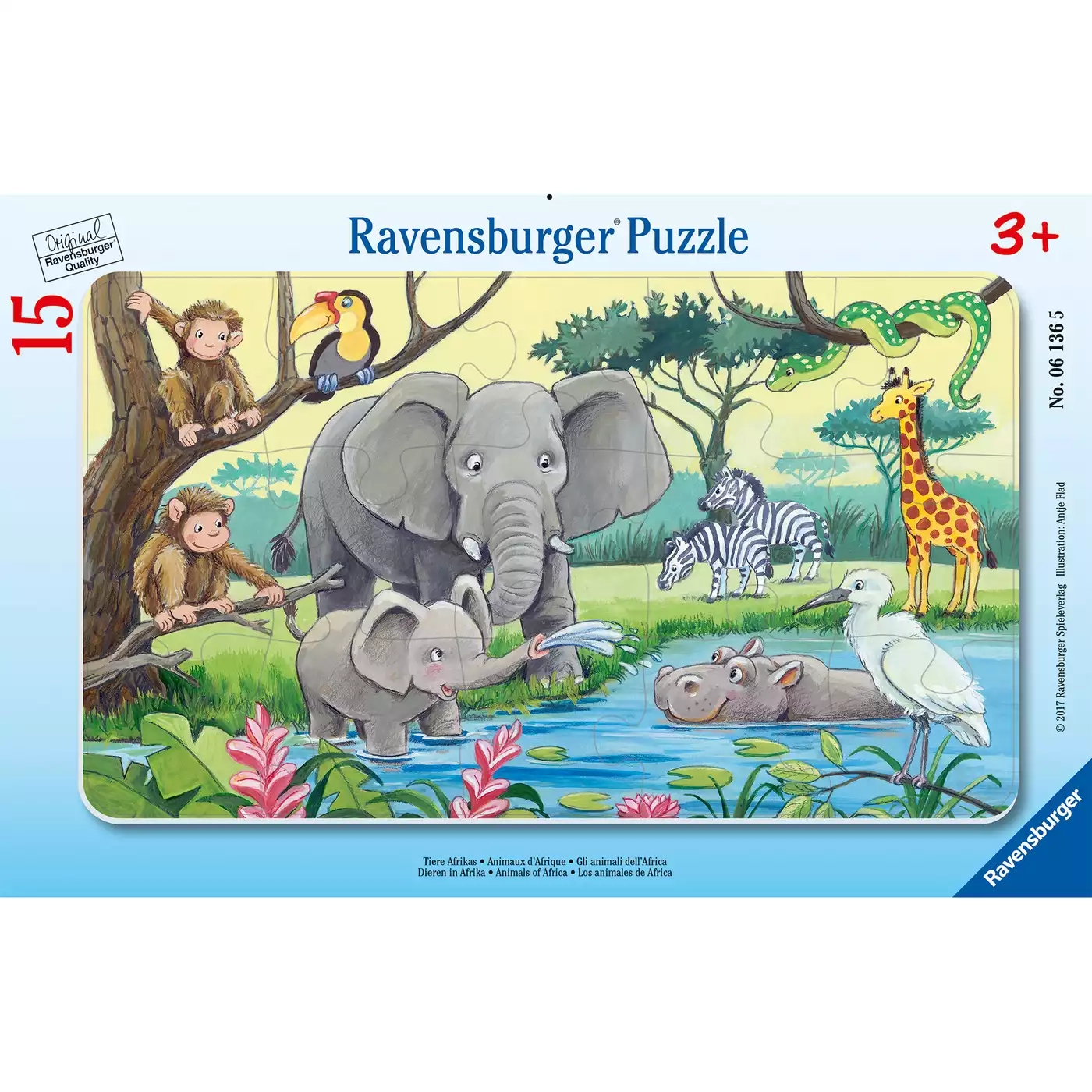 Kinderpuzzle Tiere Afrikas Ravensburger 2000574458717 1