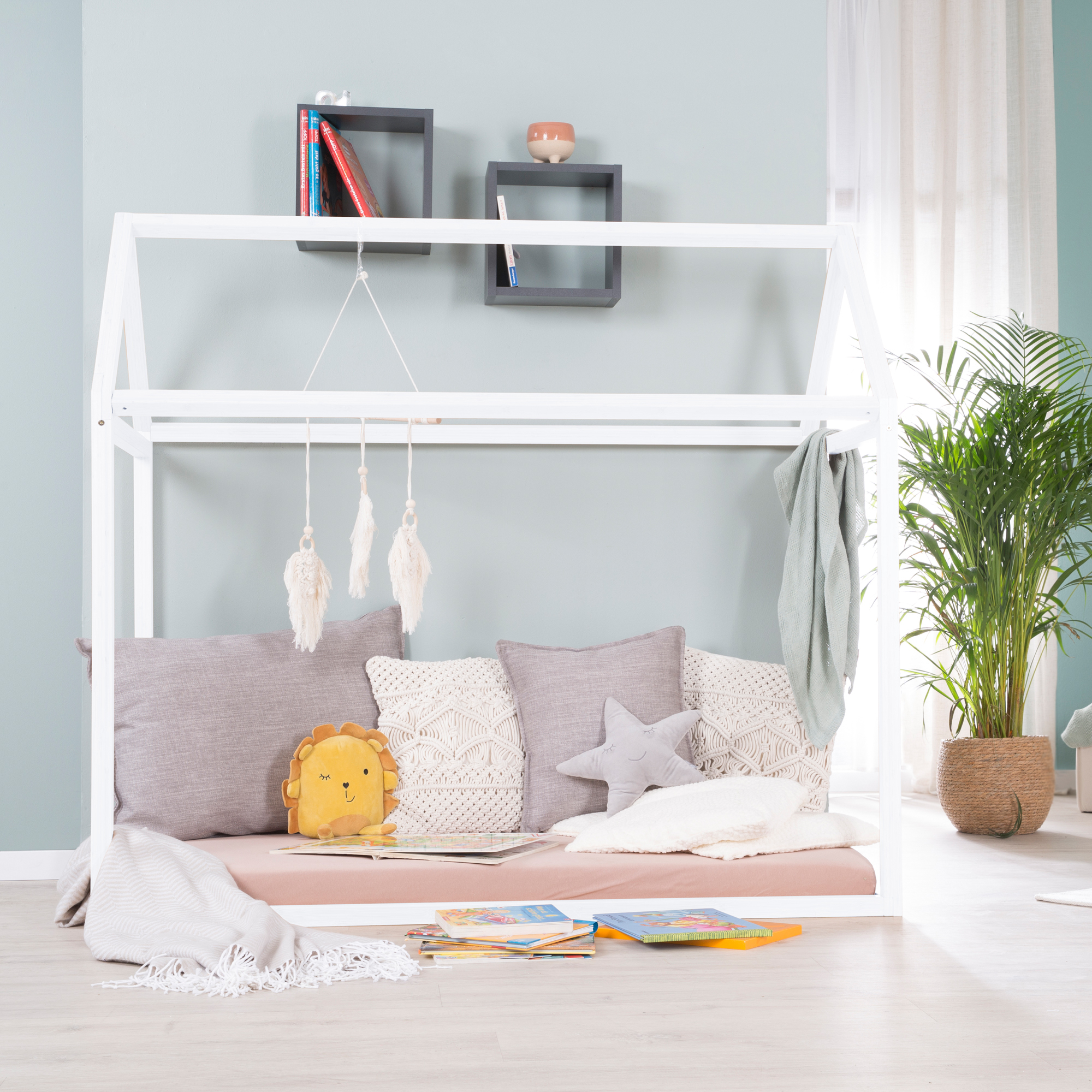 Hausbett, roba, Weiß – Produktansicht