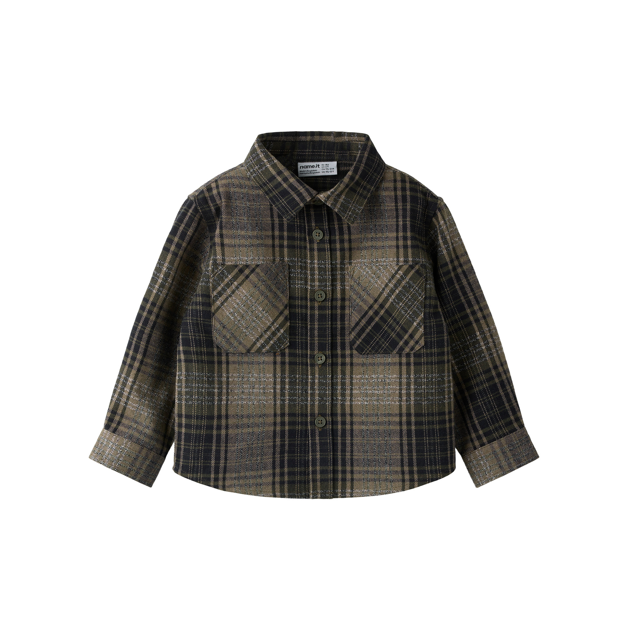 Langarmshirts, name it, Grün – Produktansicht
