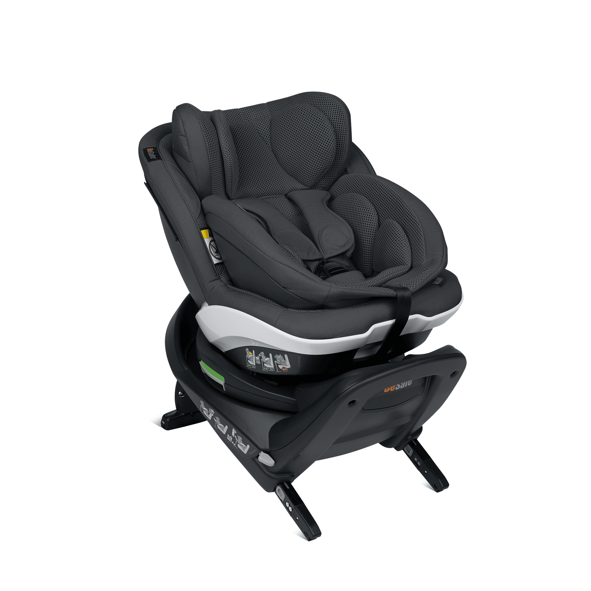 Reboarder 0-18 kg, Gruppe 0+/1, BeSafe, Grau – Produktansicht