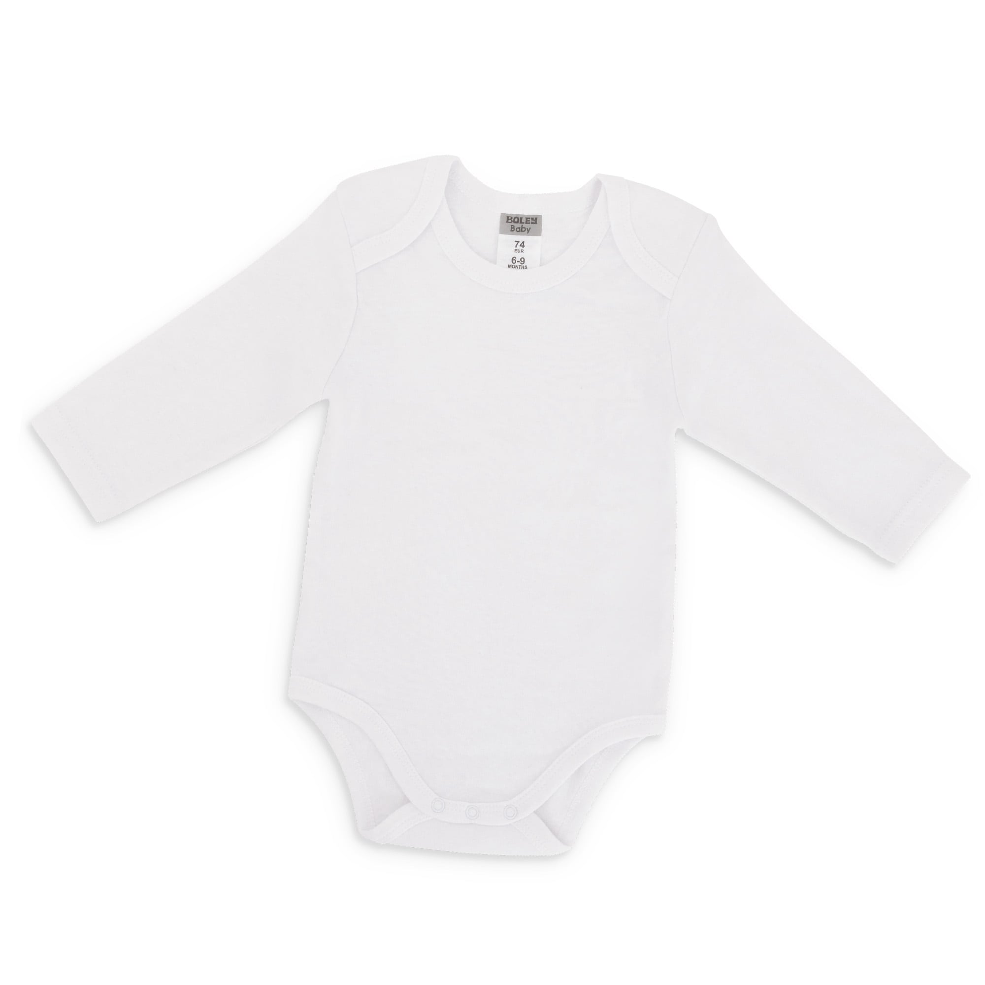 Langarmbodys, Boley, Weiß – Besonderheit: praktisches 3er-Pack
