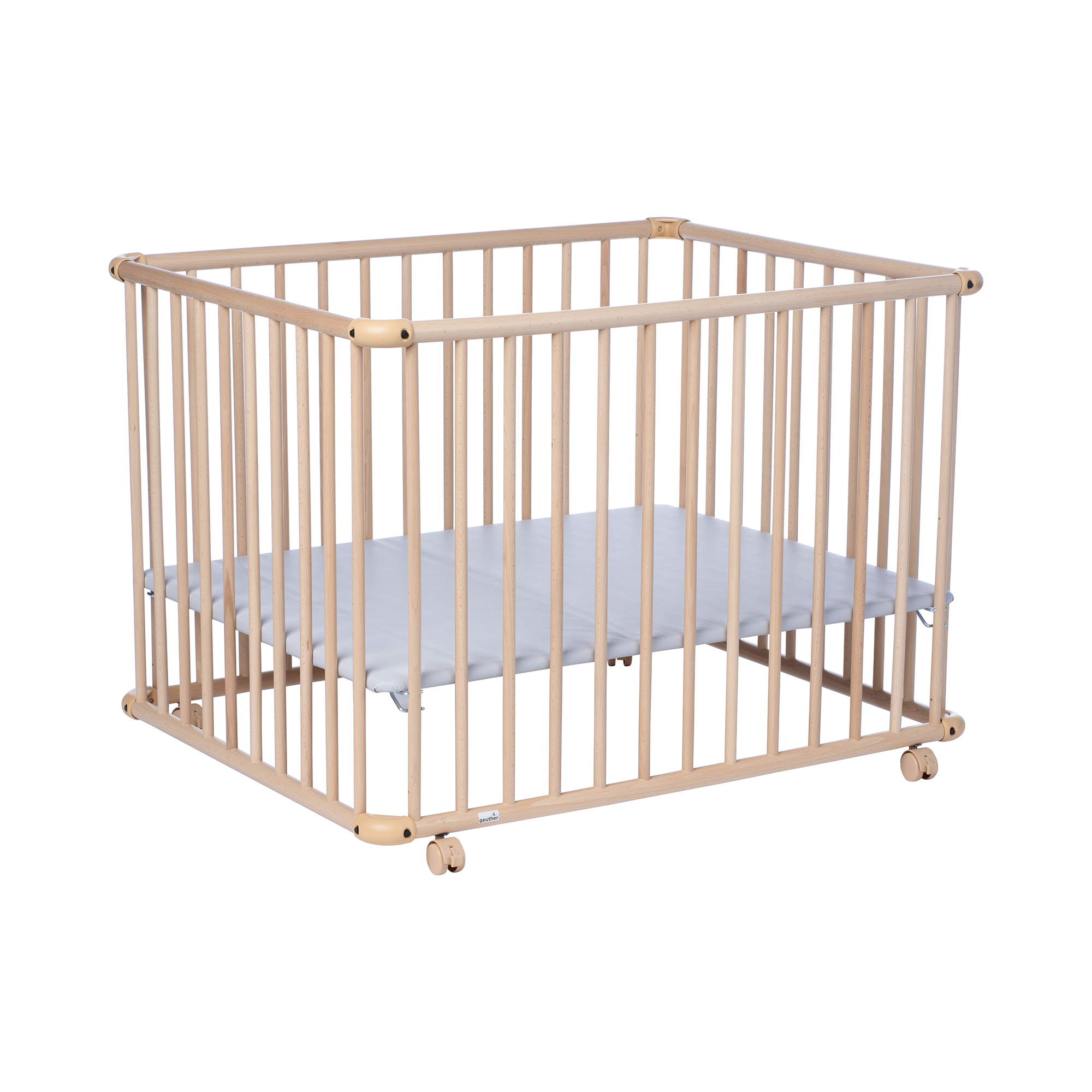 Laufgitter & Laufgittereinlagen, Geuther, Beige – Besonderheit: Maße ca. 76 x 97 cm