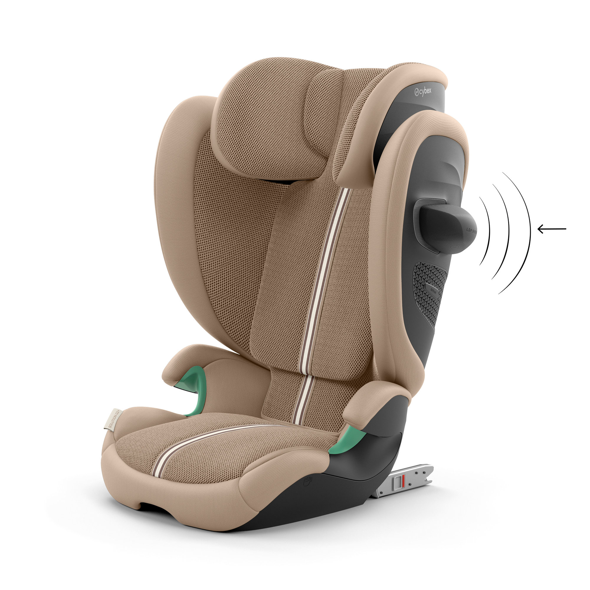 Kindersitze 15-36 kg, Gruppe 2/3, cybex, Beige – Produktansicht