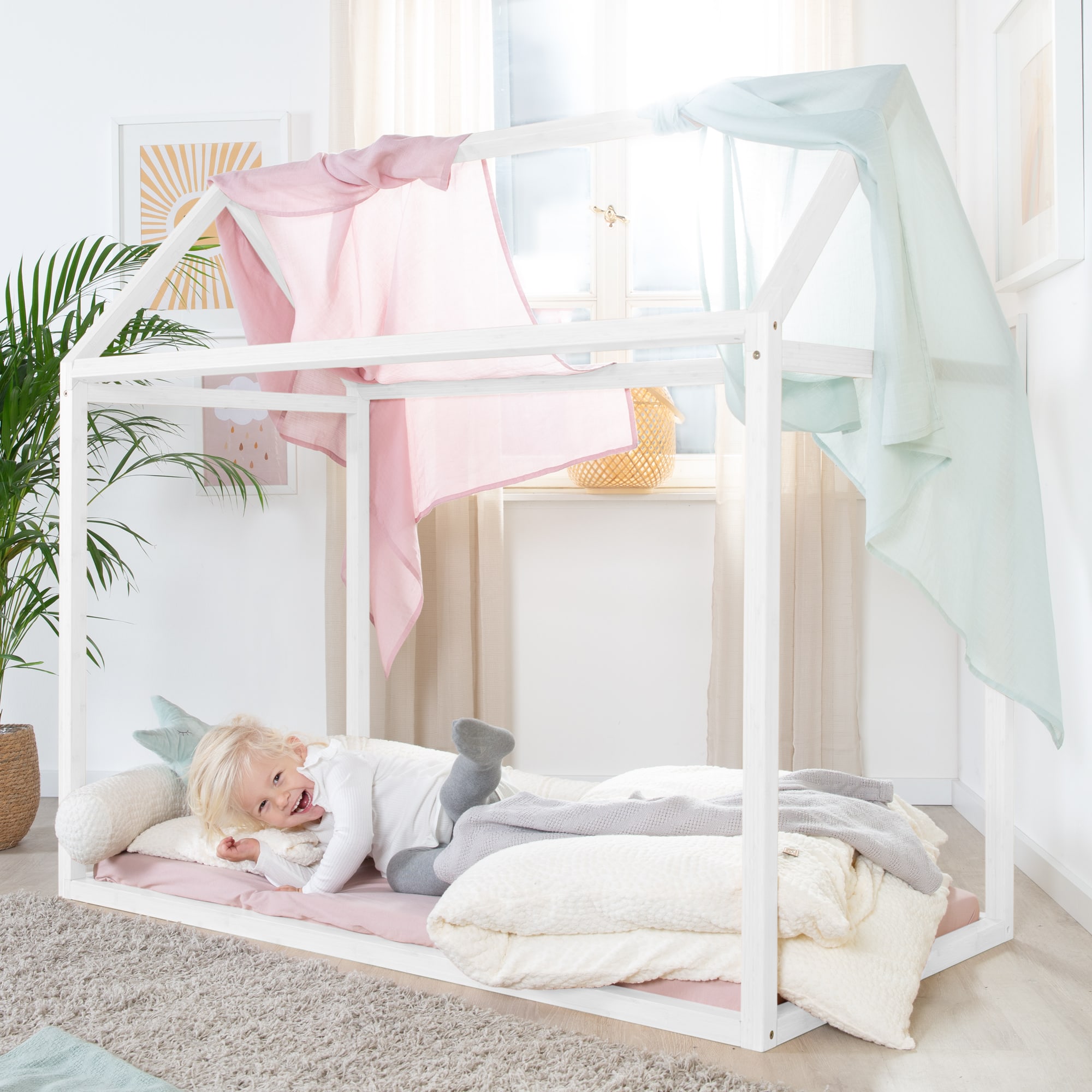 Hausbett, roba, Weiß – Produktansicht