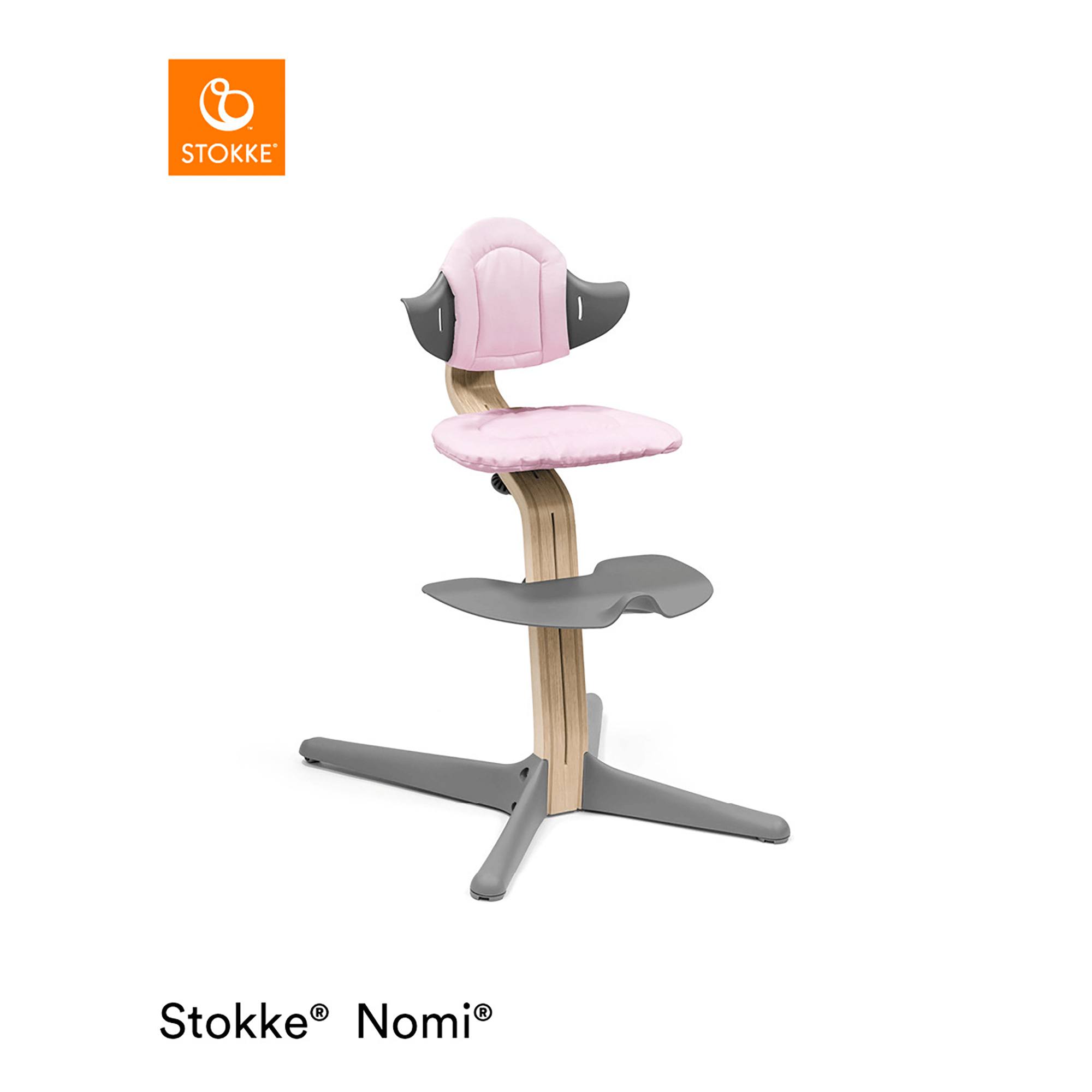 Hochstuhl Zubehör, STOKKE, Pink – Produktansicht
