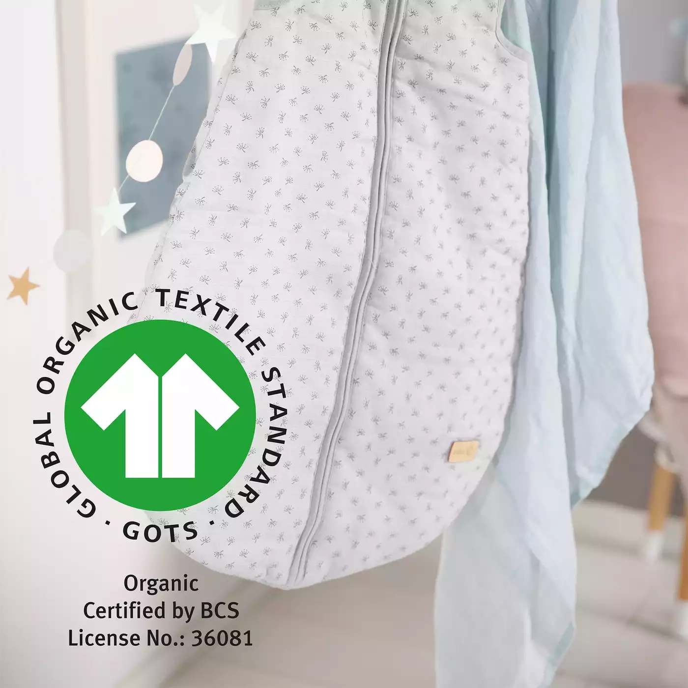 Ganzjahresschlafsäcke, roba, Grau – Produktansicht