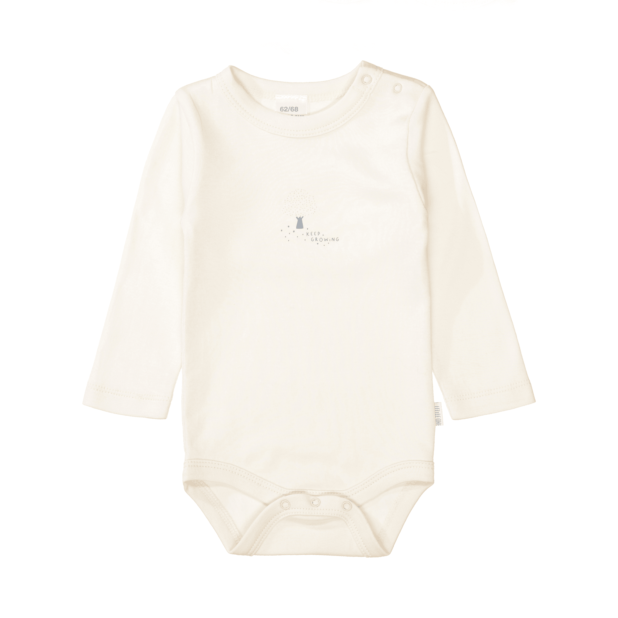 Langarmbodys, LITTLE ONE, Beige – Produktansicht