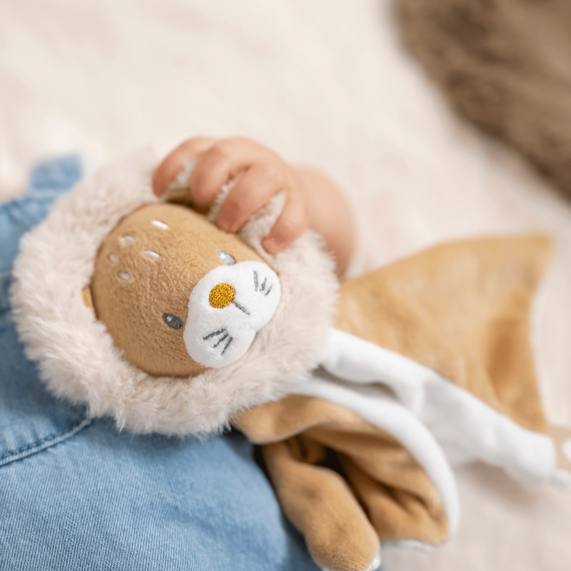 Schmusetücher, Nattou, Braun – Produktansicht