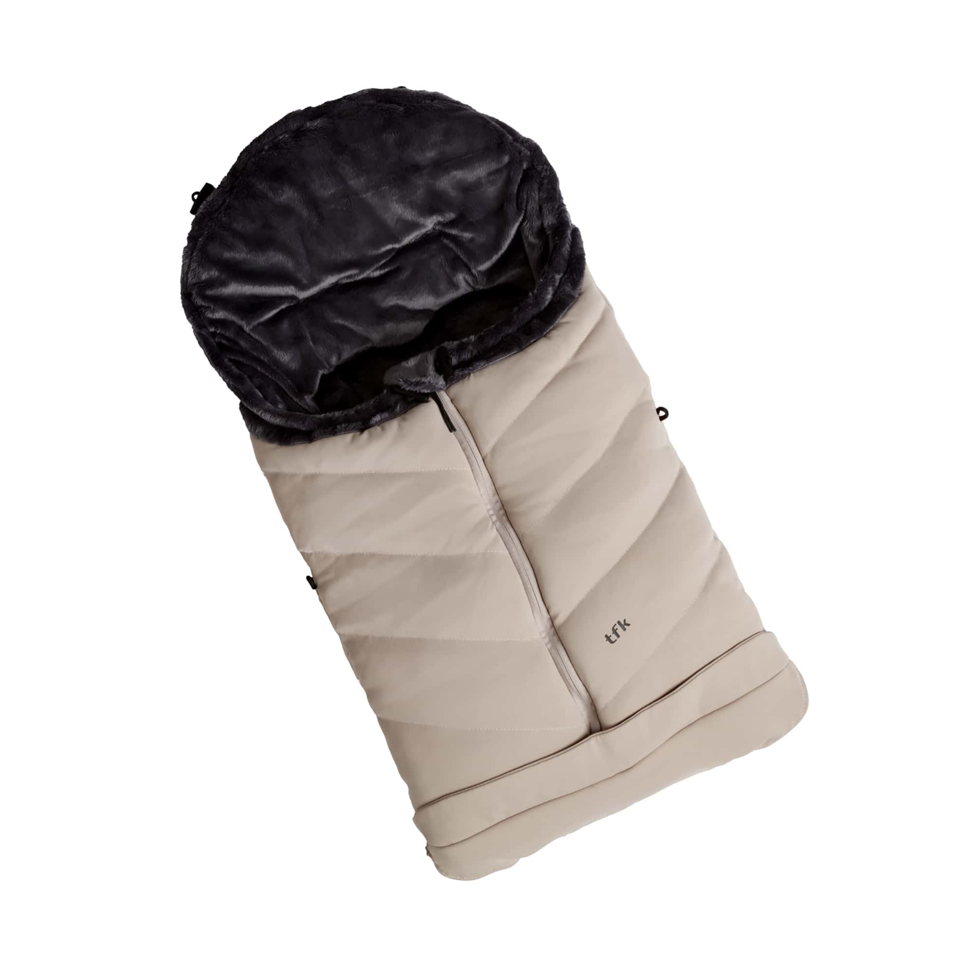 Fußsäcke & Decken, TFK, Beige – Besonderheit: aus wasserabweisendem Stoff