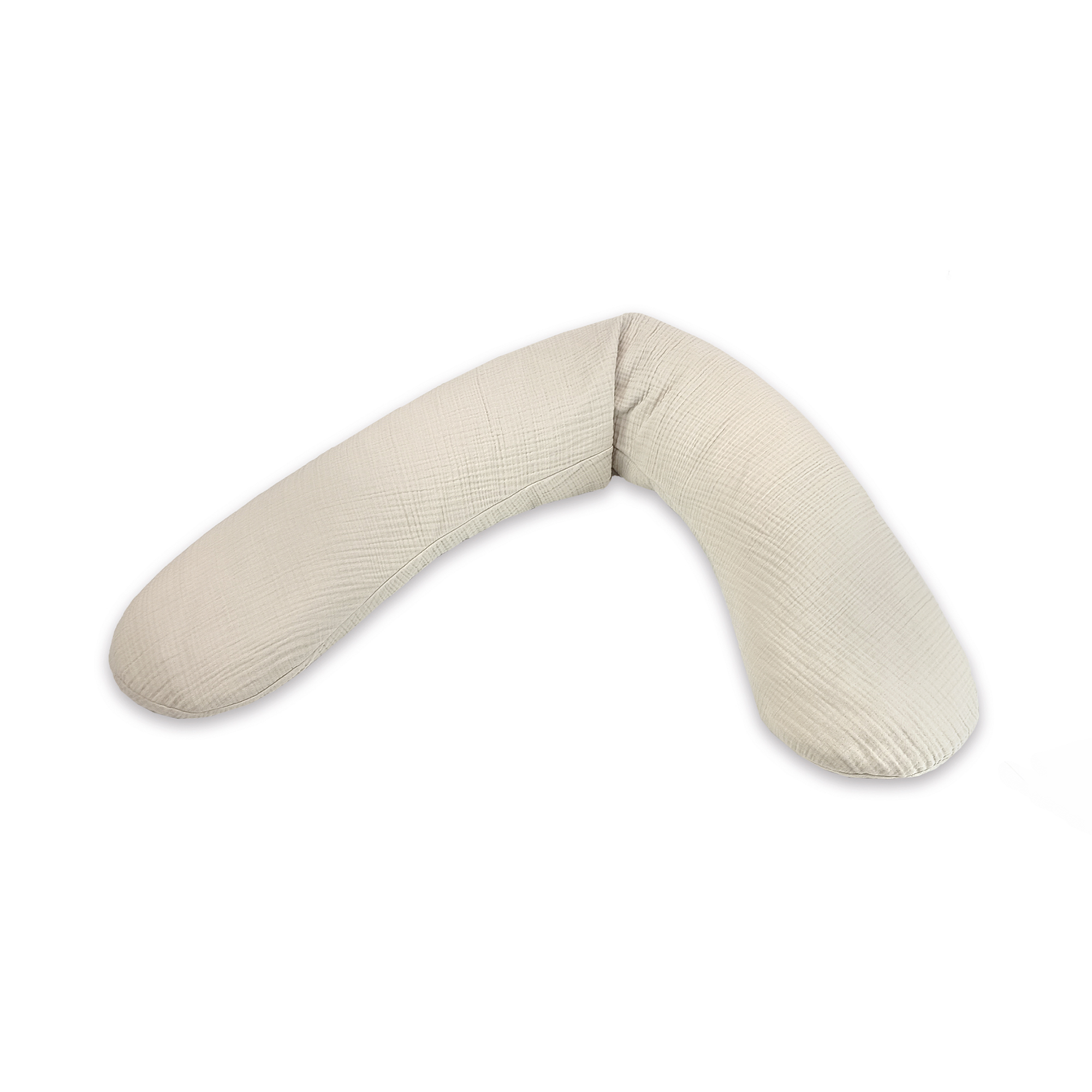 Stillkissen beige, THERALINE, Beige – Besonderheit: treuer Begleiter in Schwangerschaft und Stillzeit