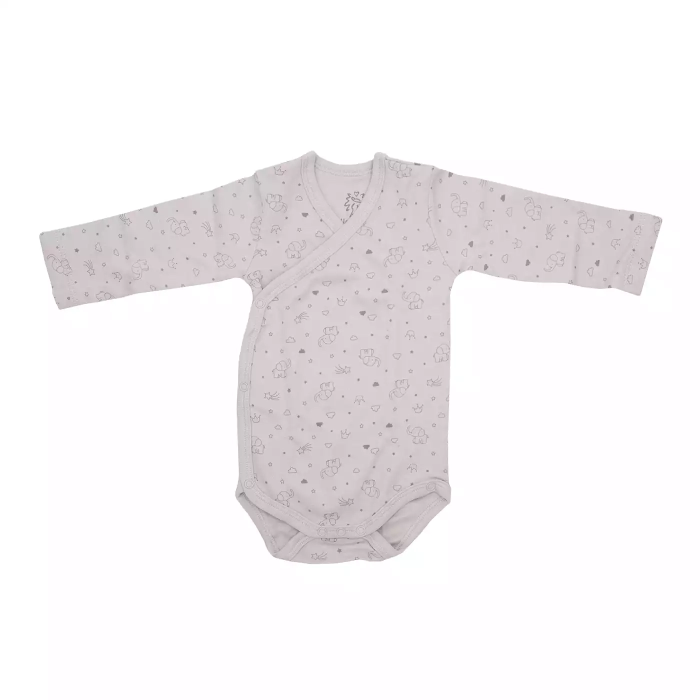Langarmbodys, DIMO, Beige – Produktansicht