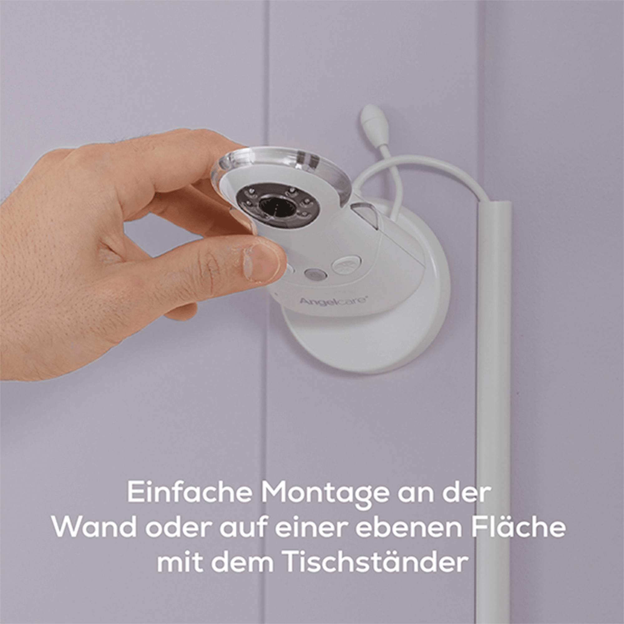 Video Babyphone, Angelcare, Weiß – Produktansicht