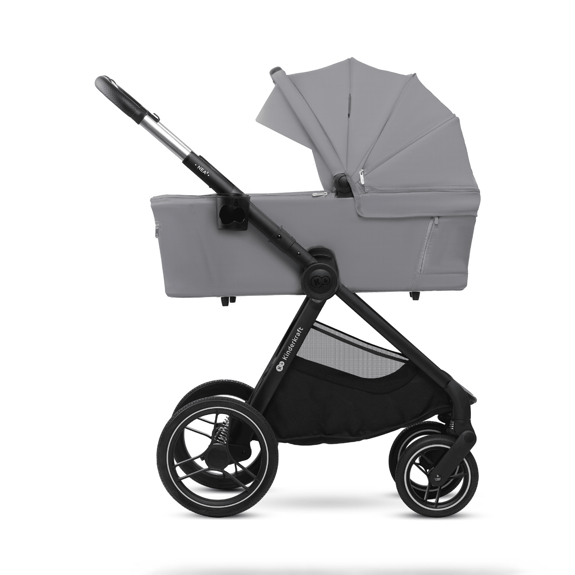 Kombi-Kinderwagen, Kinderkraft, Grau – Produktansicht