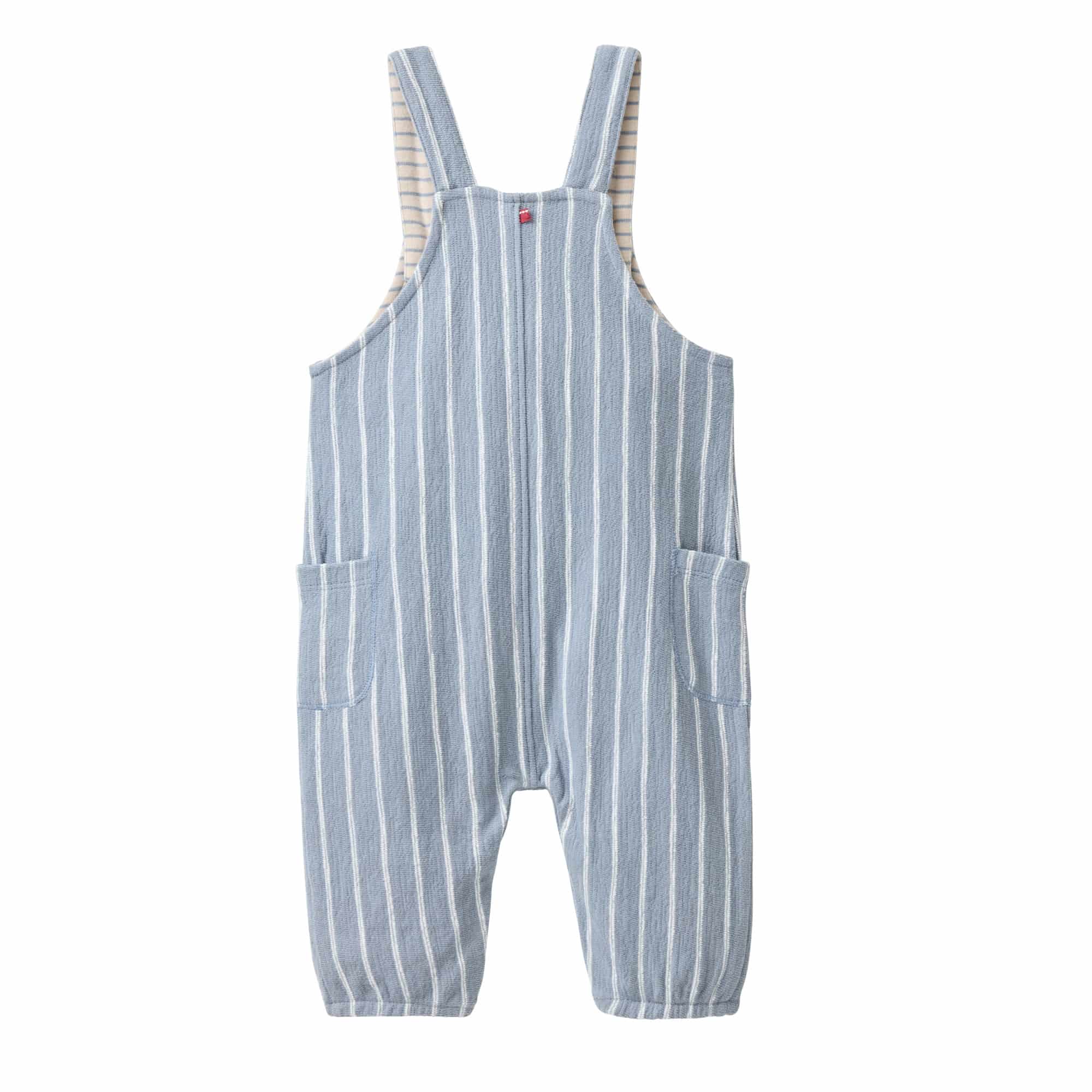 Latzhosen, People Wear Organic, Blau – Produktansicht