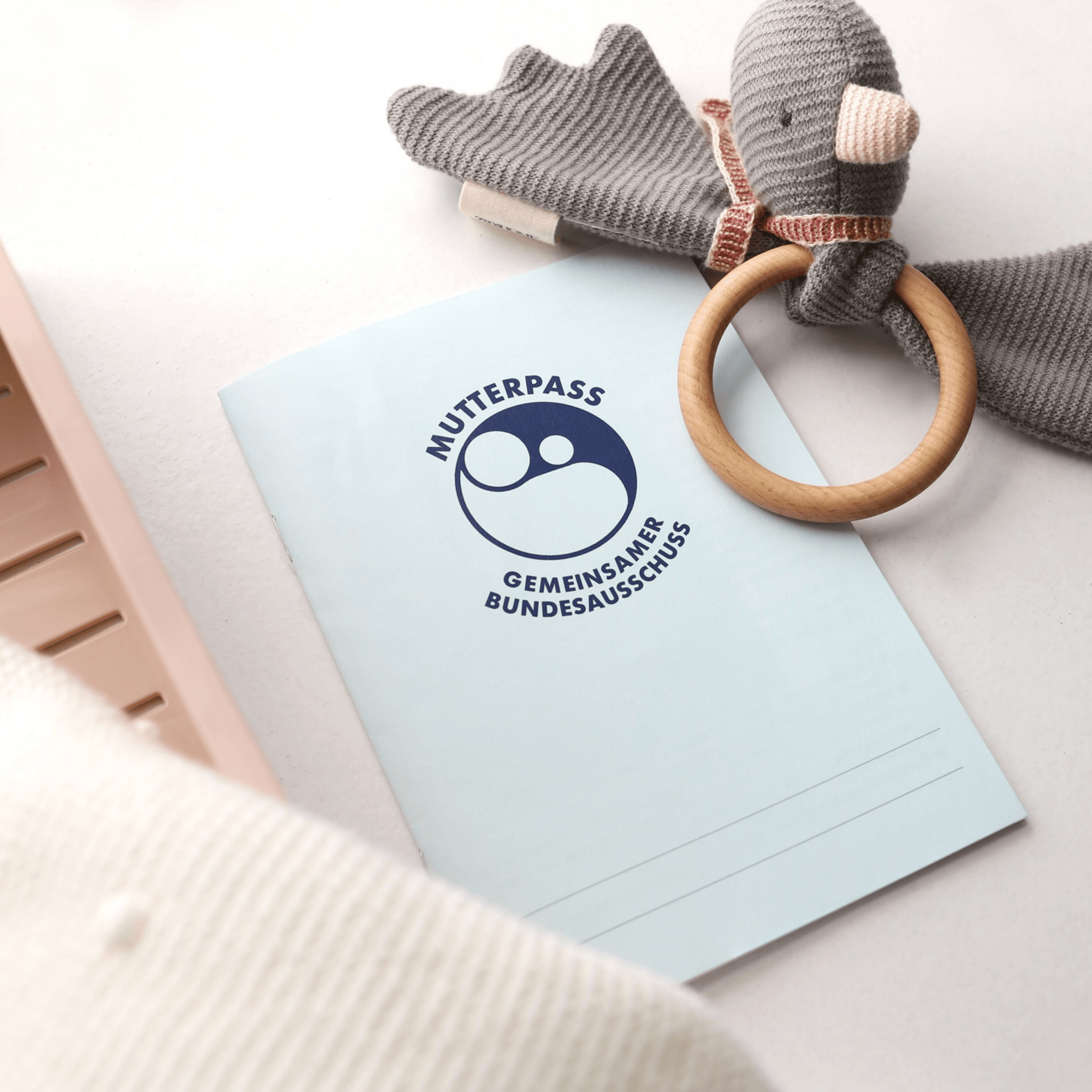 Mutterpasshüllen, Odernichtoderdo, Beige – Produktansicht