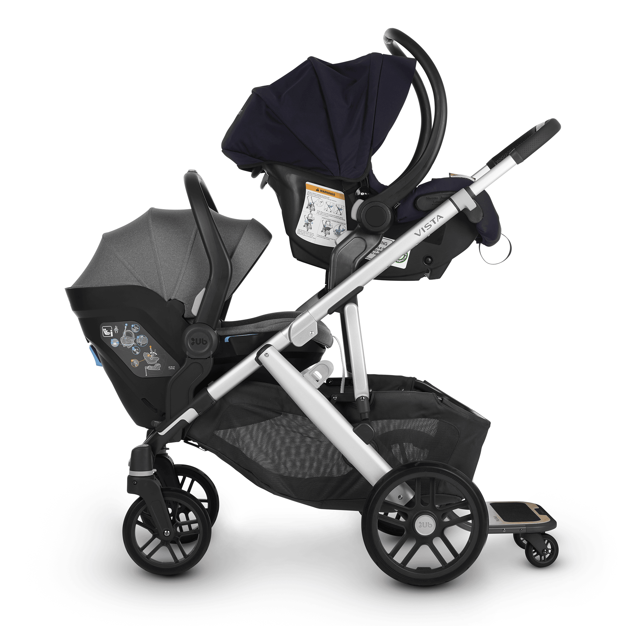 Adapter, UPPAbaby, Schwarz – Produktansicht