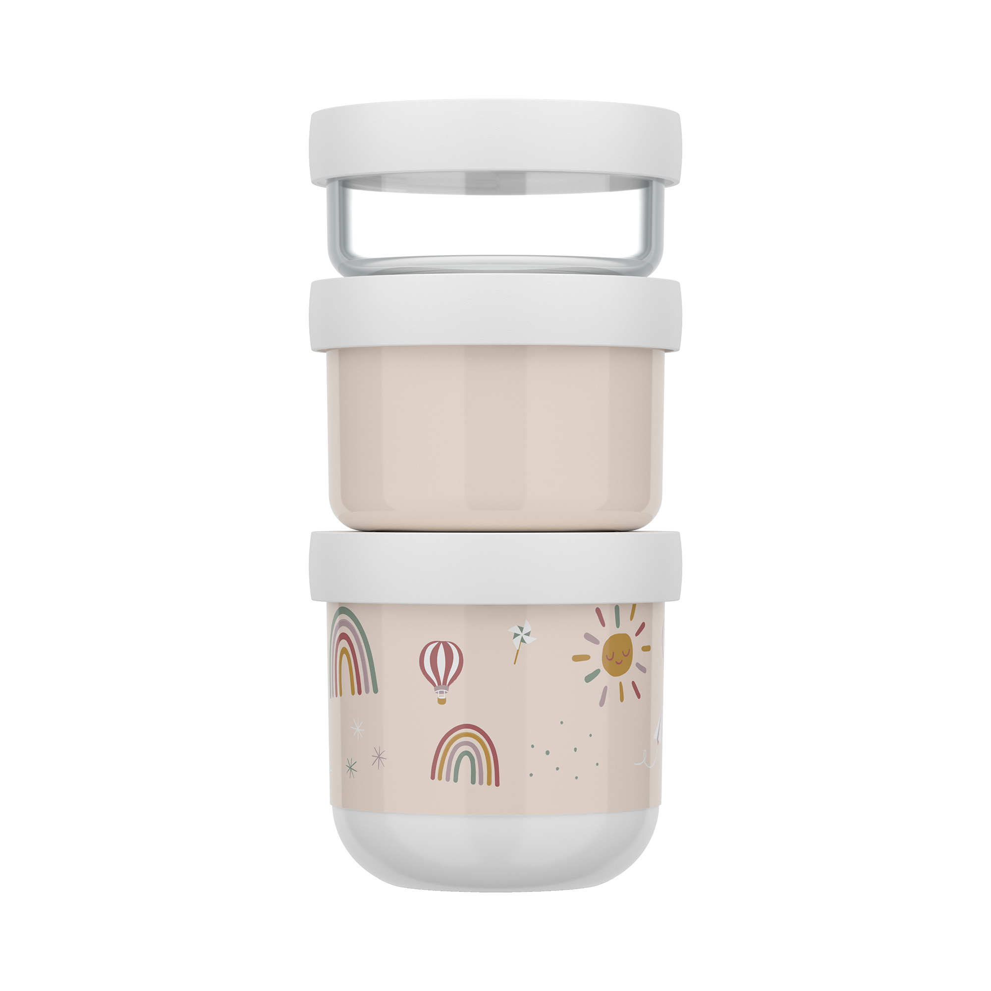 Brotdosen & Snackboxen, MEPAL, Beige – Produktansicht